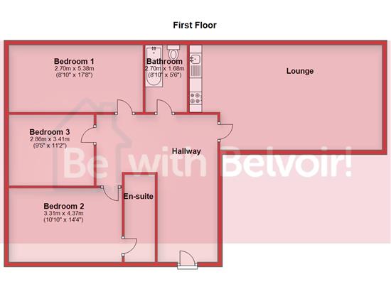 8 Arena House, Regent Street, Brighton floorplan