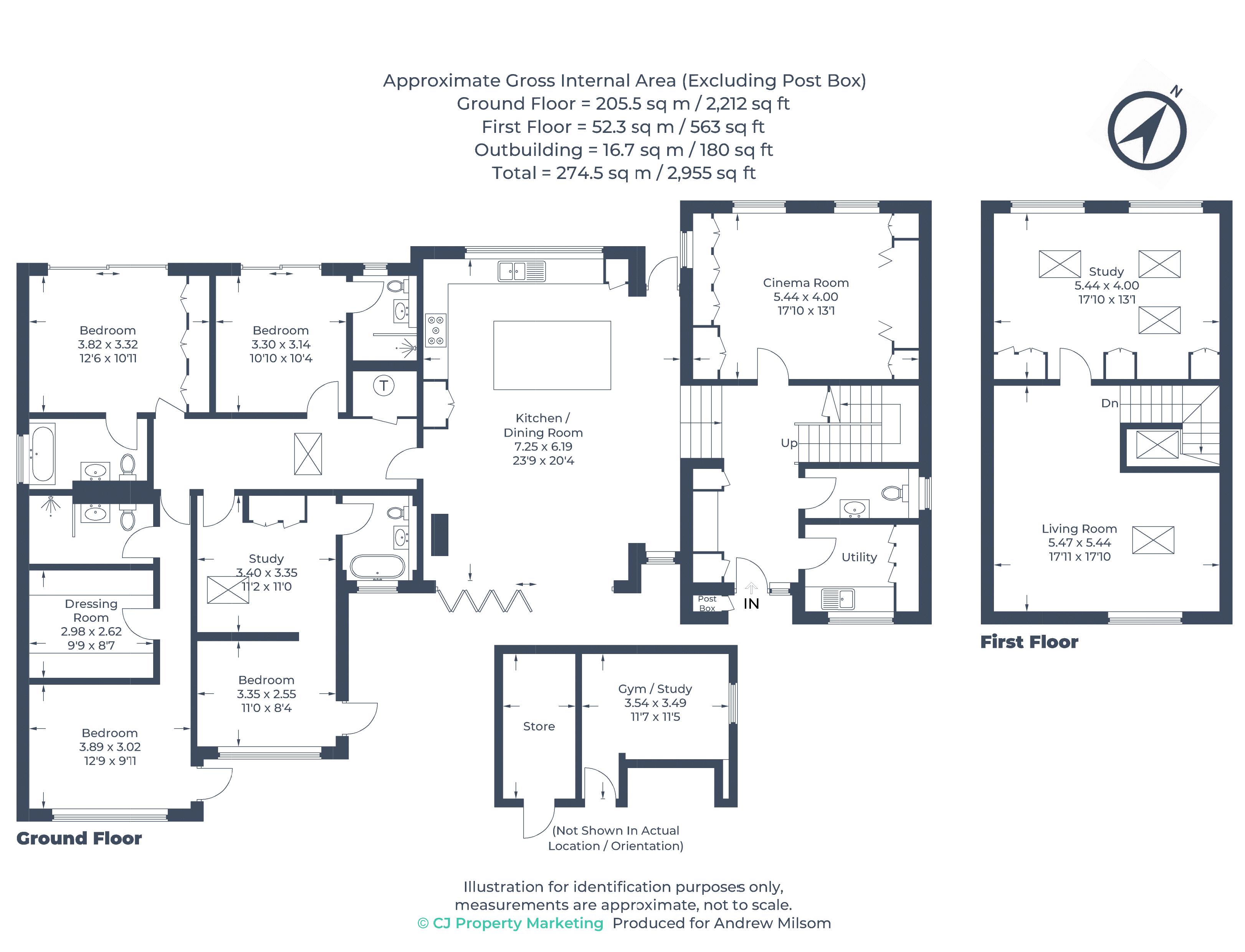 Holly Bank, Hatch Lane, Radnage floorplan