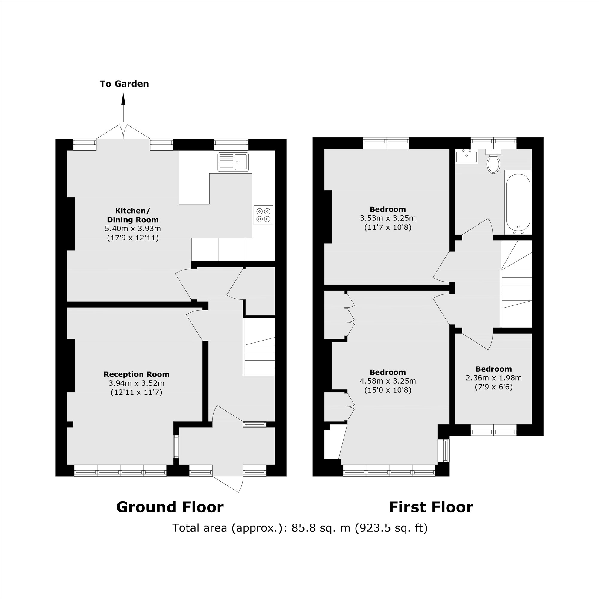 Runnymede Crescent, London floorplan