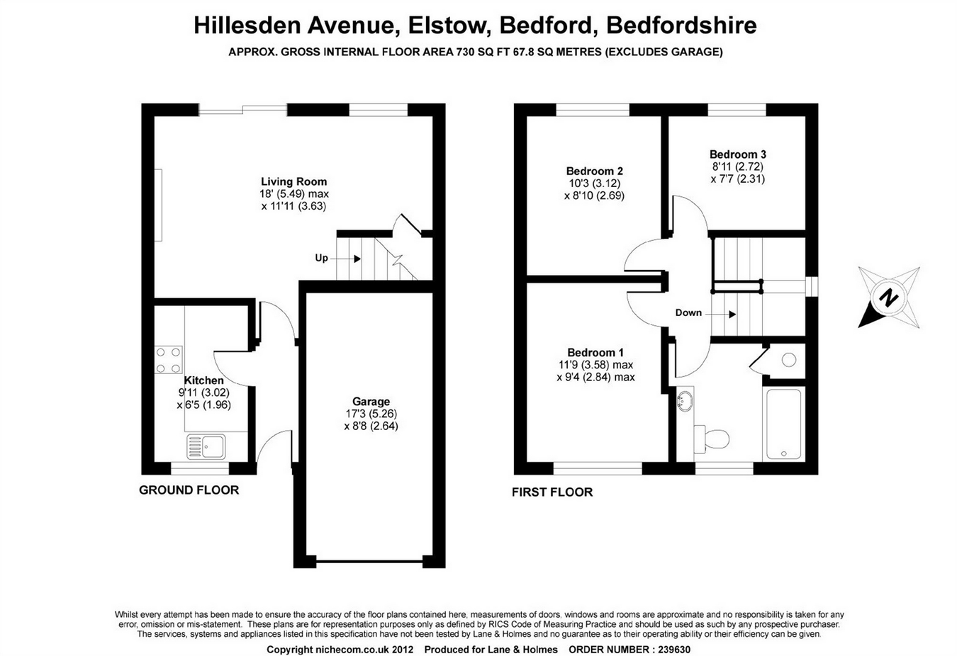 3 Bedrooms Semi-detached house for sale in Hillesden Avenue, Elstow, Bedford MK42