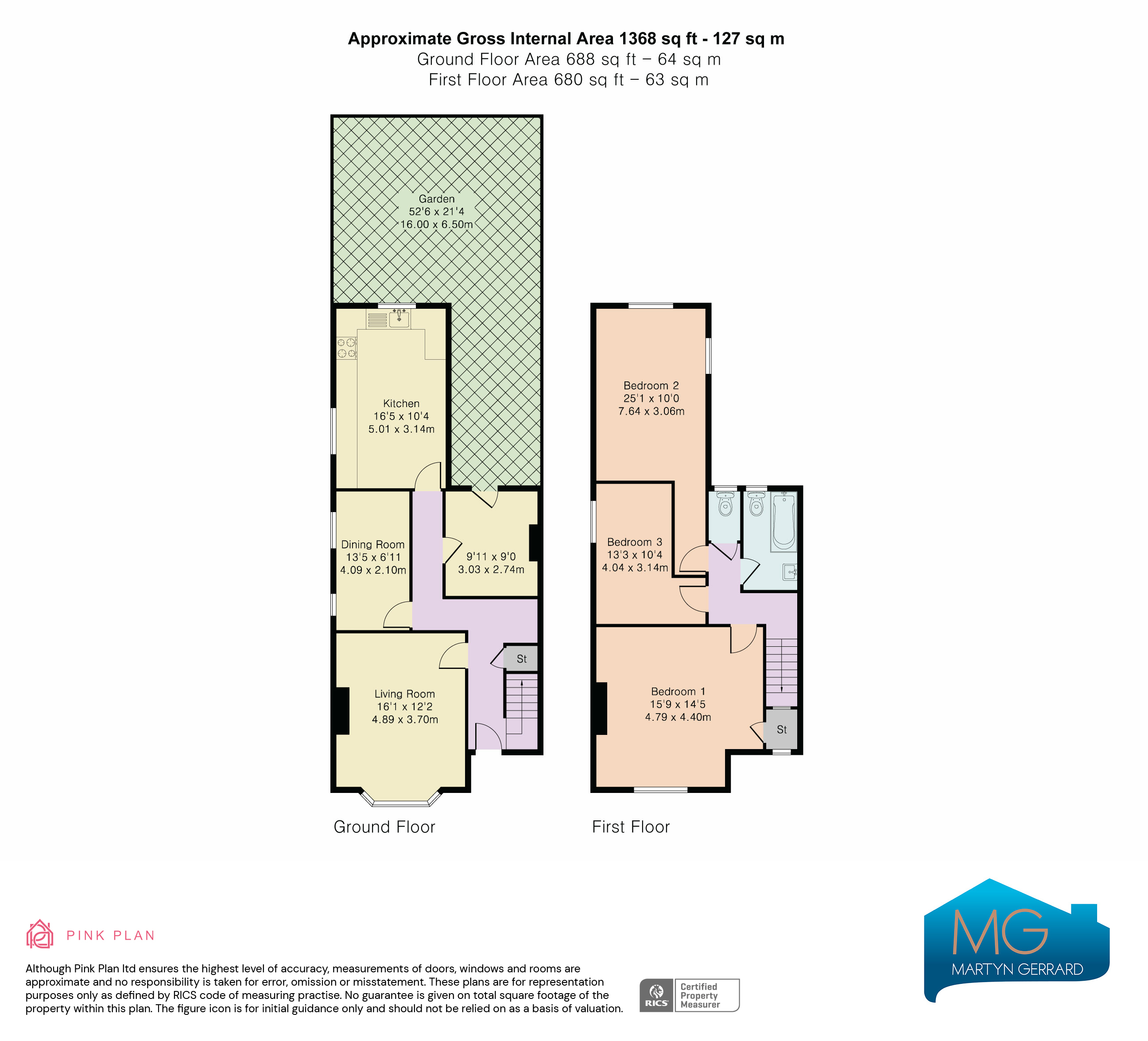 94, Avenue Road, London floorplan