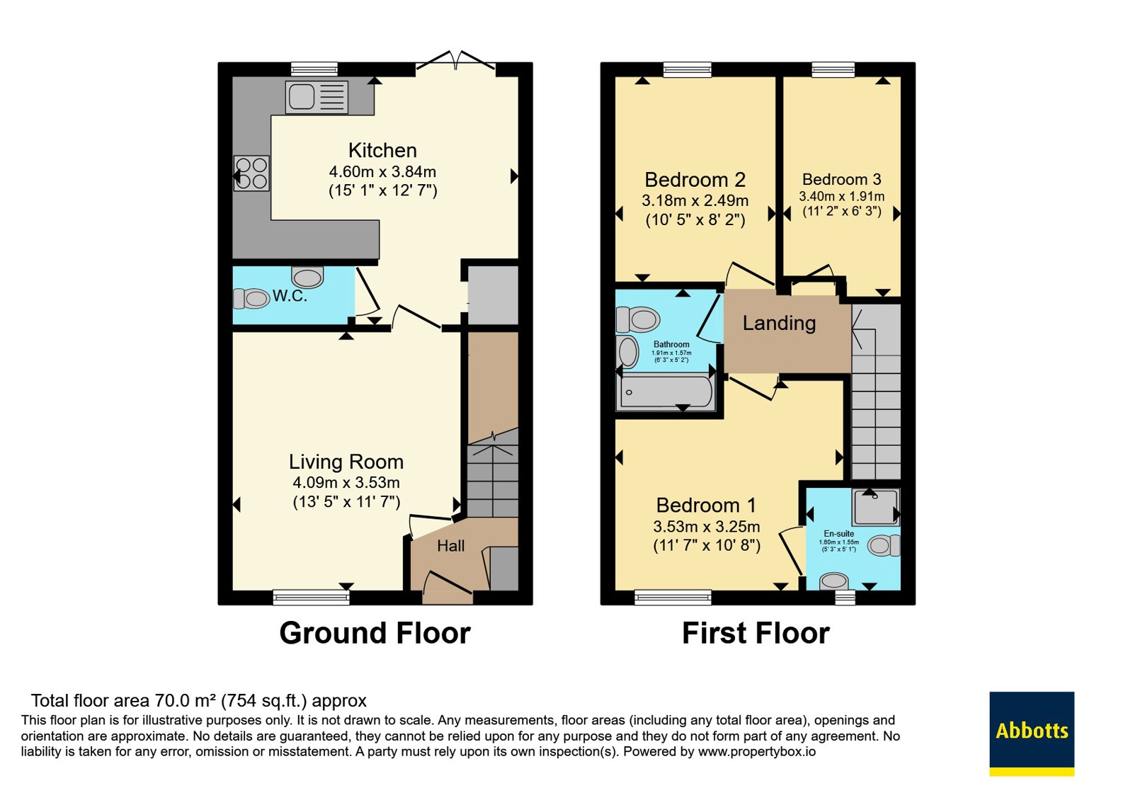 36, Aspen Drive, Norfolk floorplan