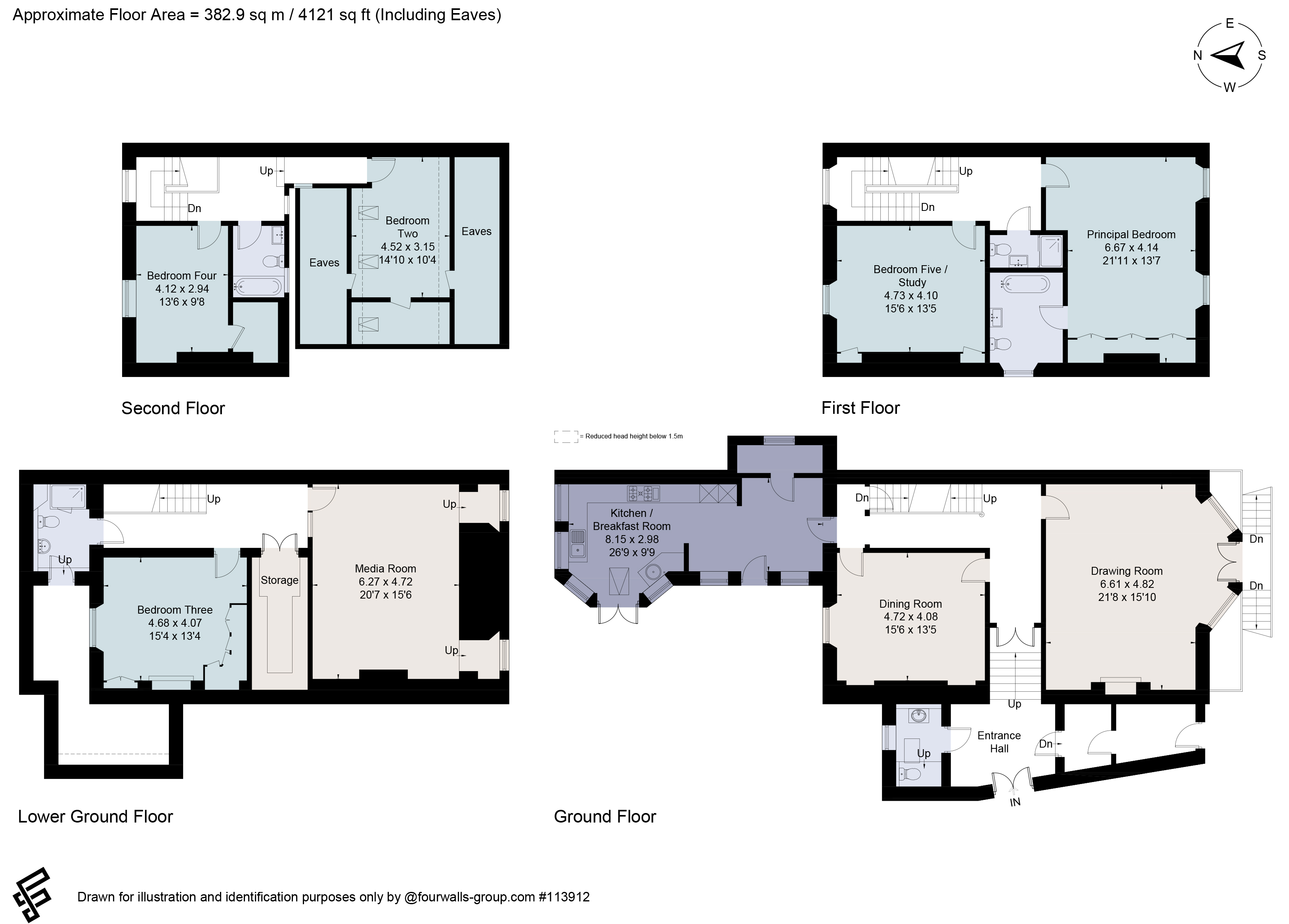 The Old Vicarage,, Richmond Road, Somerset floorplan
