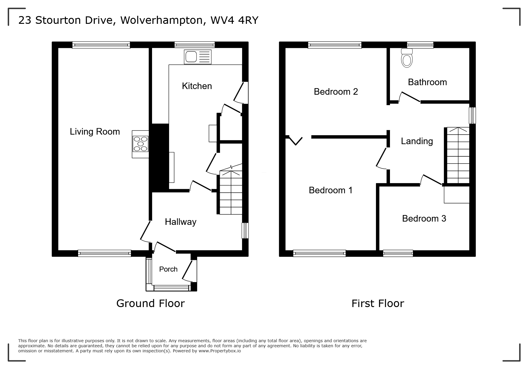 23, Stourton Drive, West Midlands floorplan