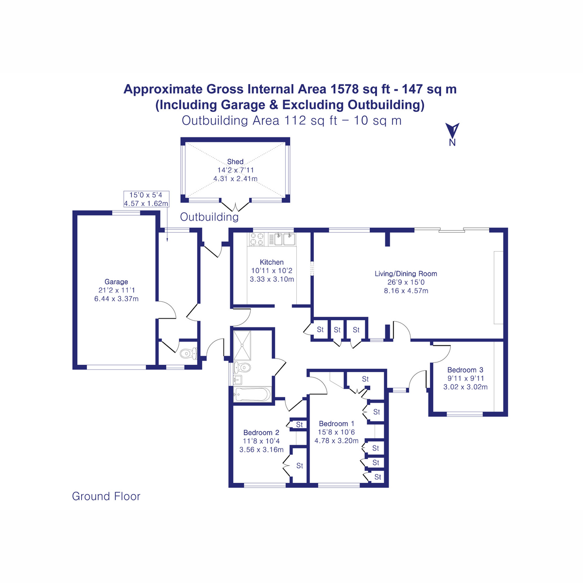 7, St Marys Close, Bicester floorplan
