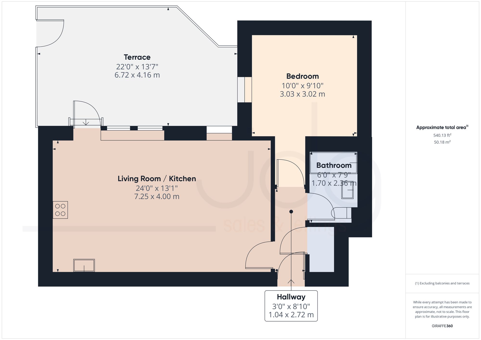 33 South Wing, Lancaster floorplan