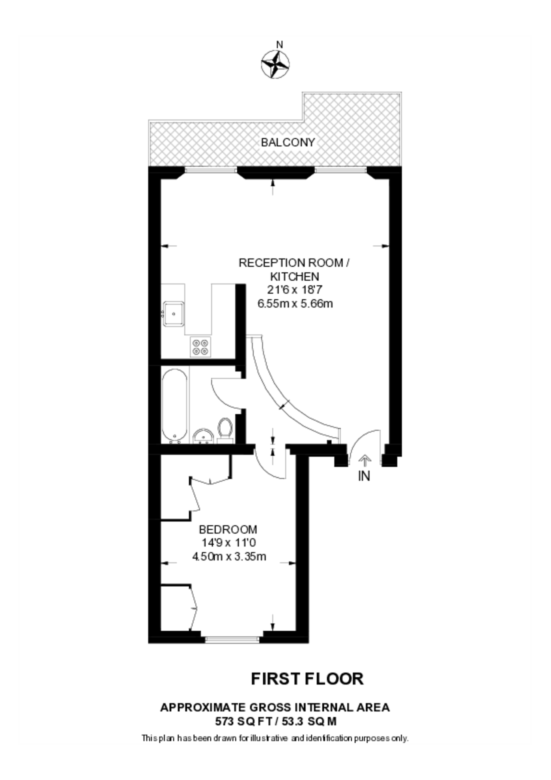 Sussex Gardens, Bayswater floorplan