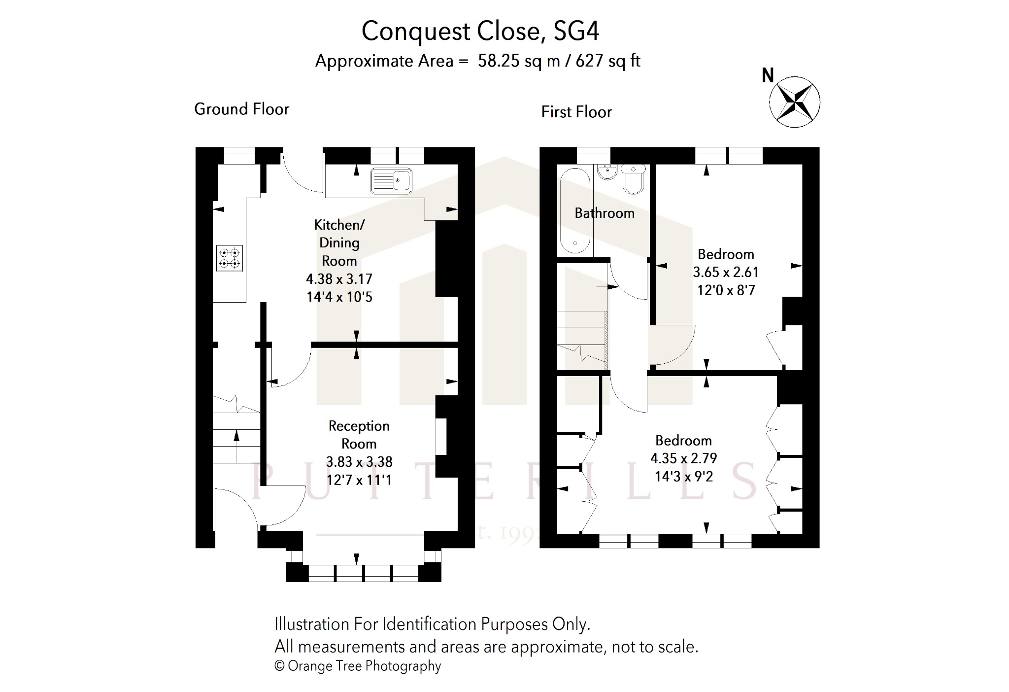 21 Conquest Close, Hitchin, Hertfordshire floorplan
