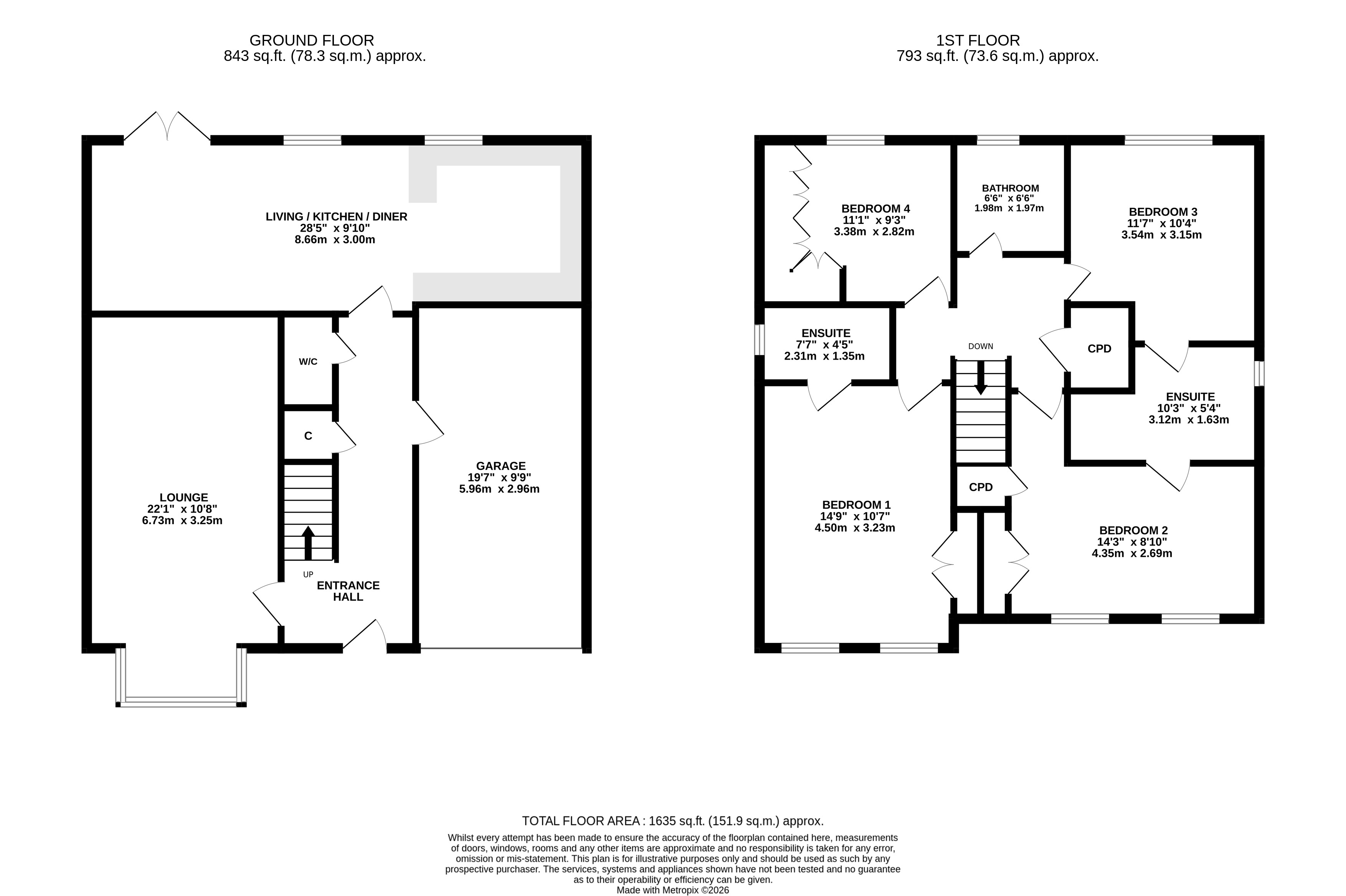 4, Dalby Lane, Leeds floorplan