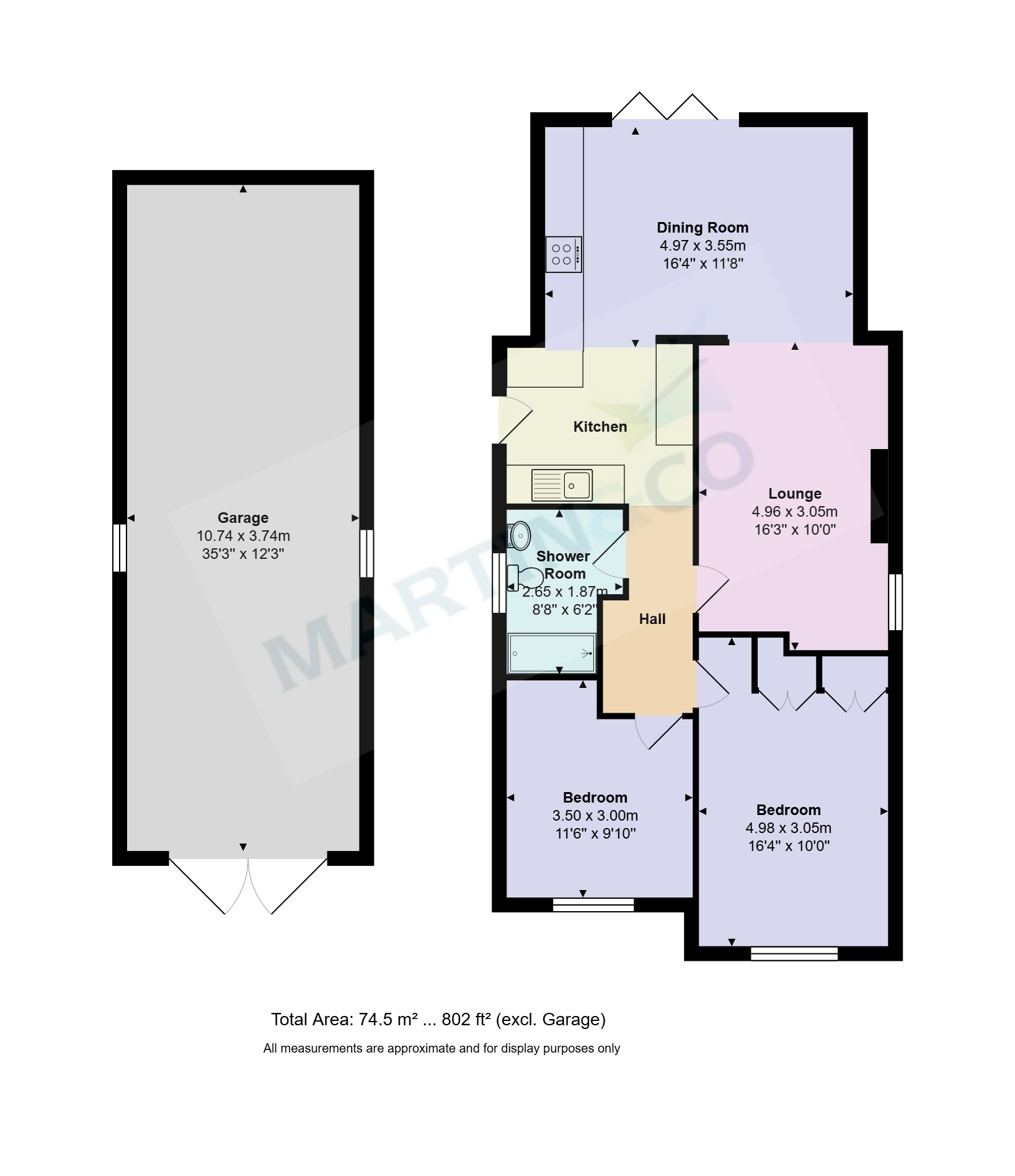 25, Markham Avenue, Bournemouth floorplan