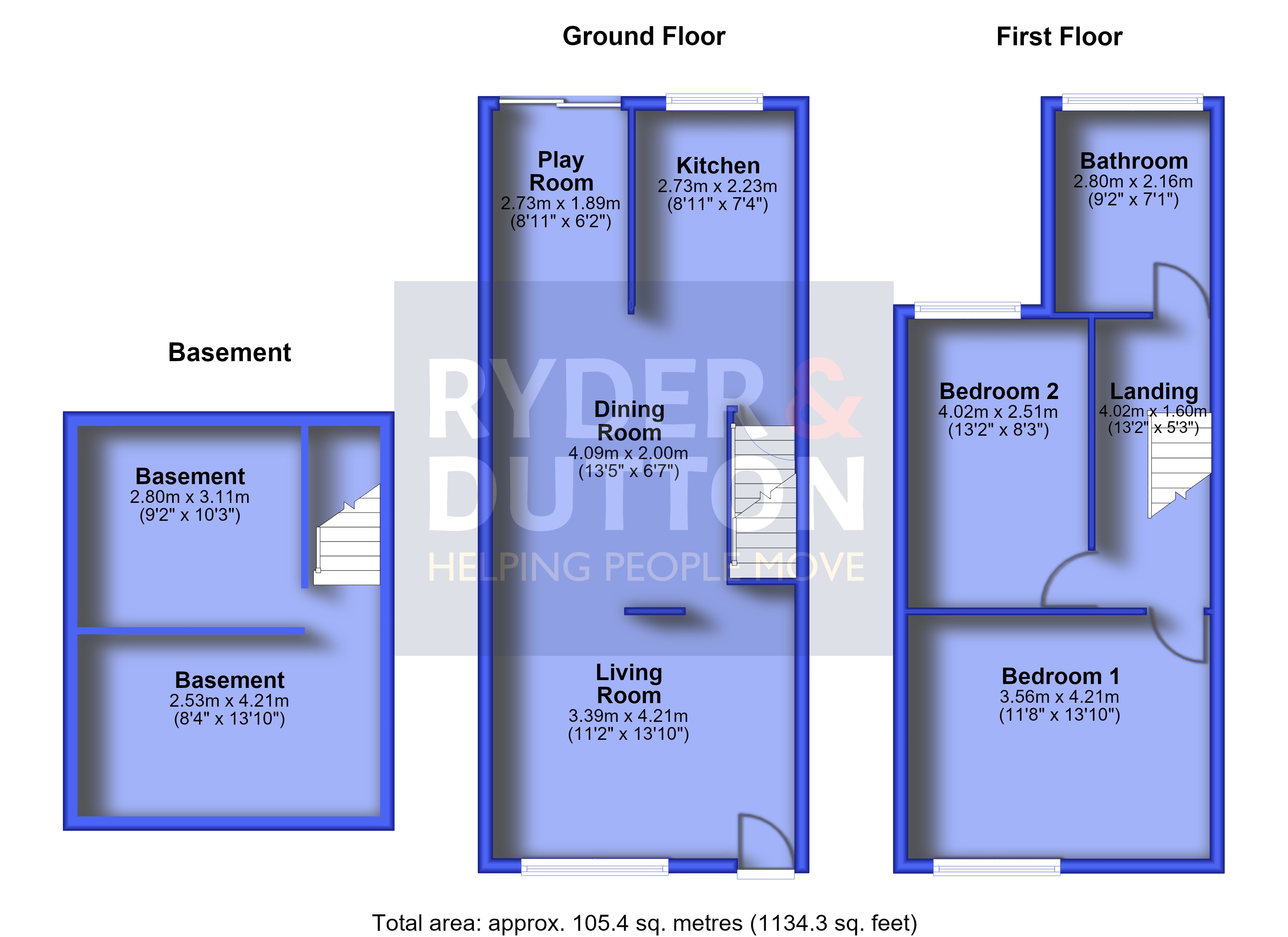 Mellor Street, Manchester floorplan
