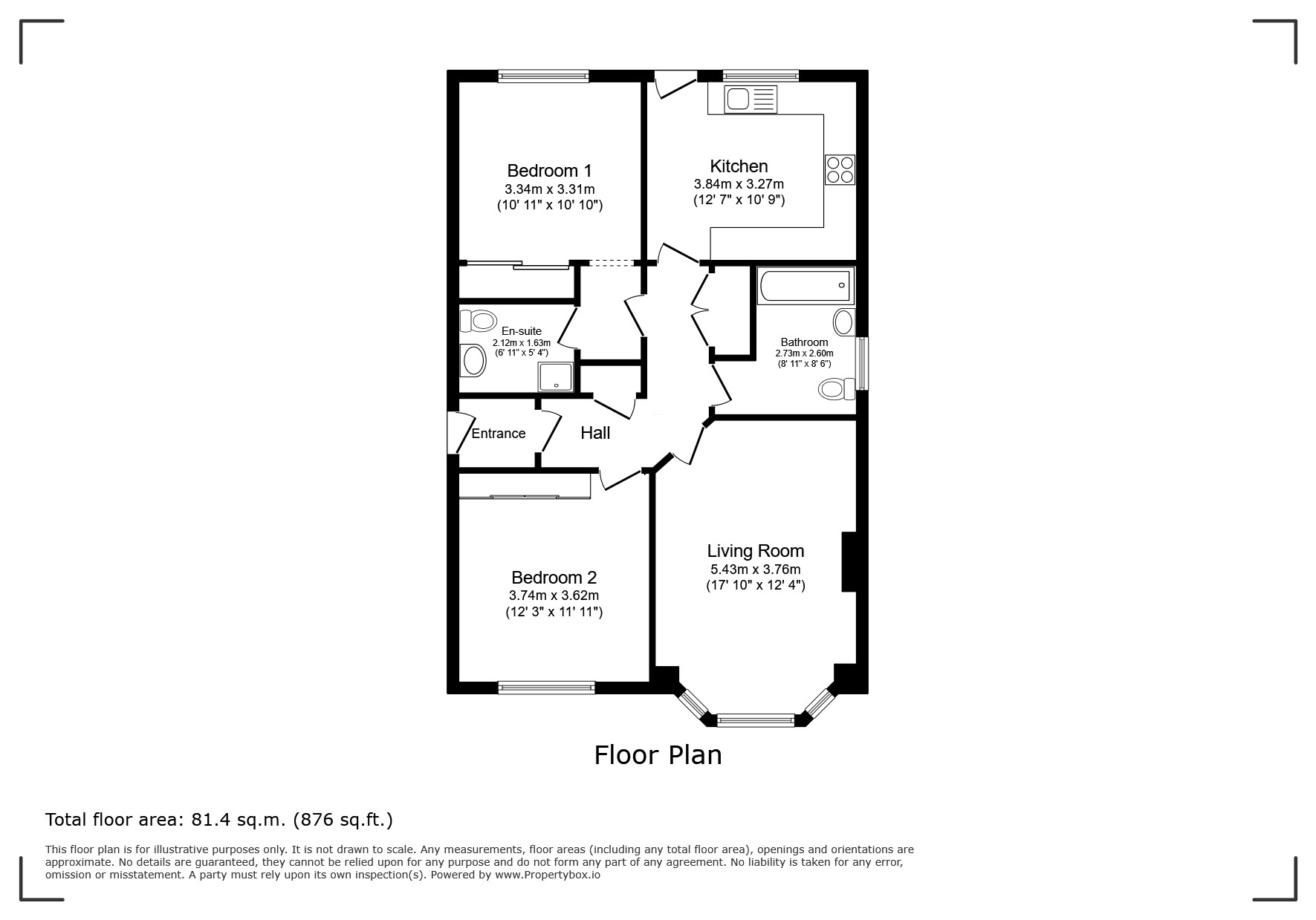 14, Gean Grove, Blairgowrie floorplan