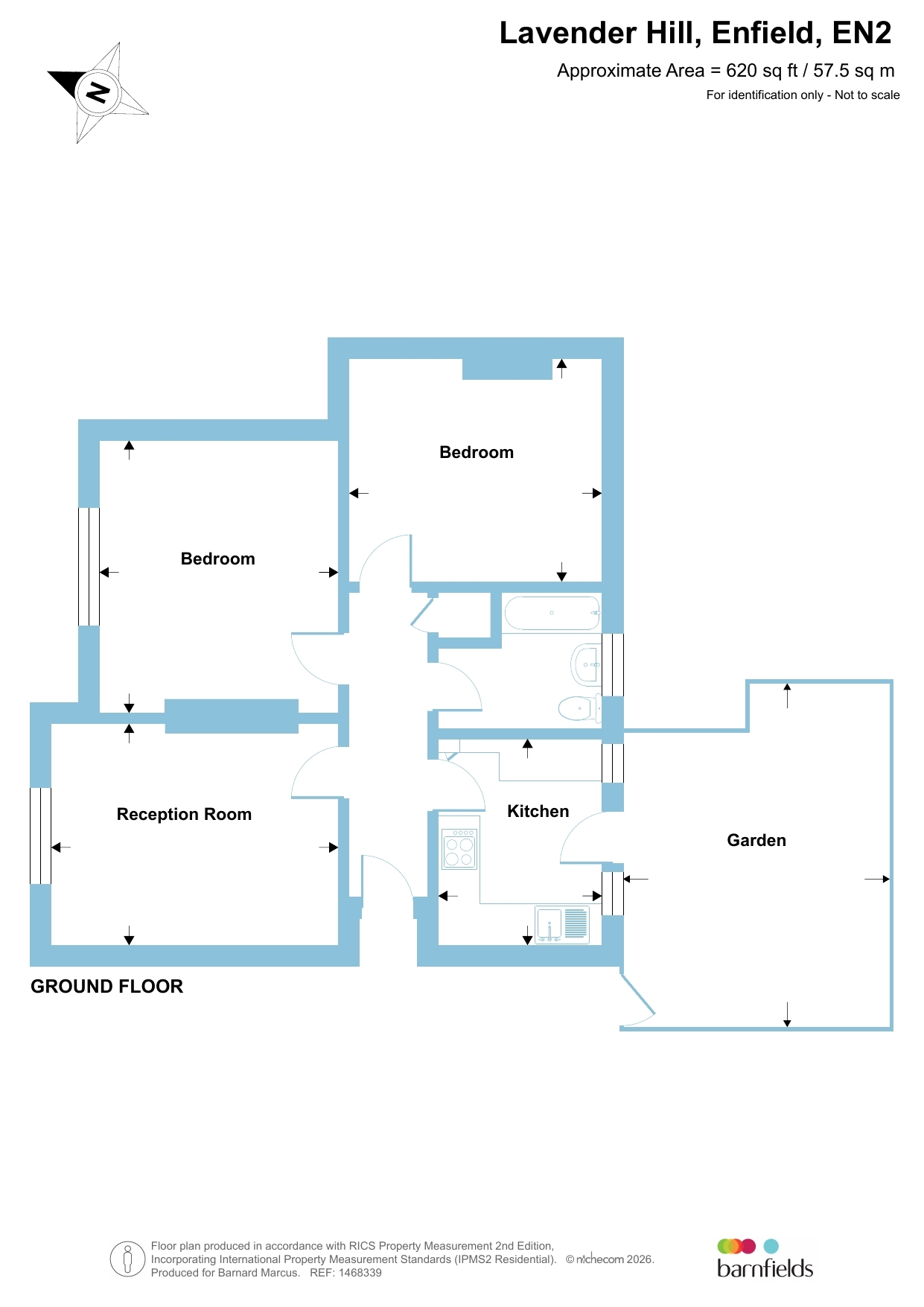 6, Lavender Hill, Enfield floorplan