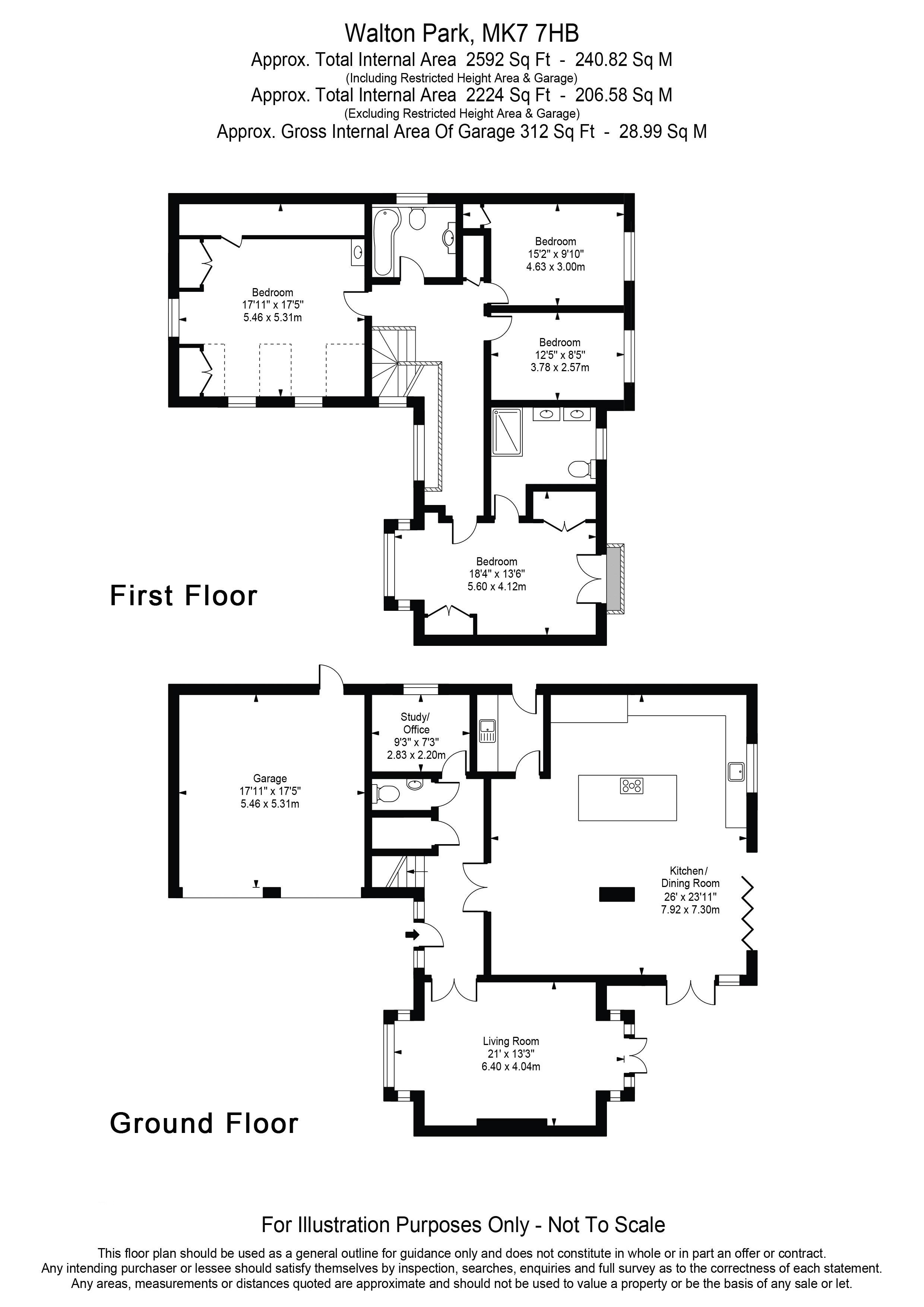 4 Bedrooms Detached house for sale in Beales Lane, Walton Park, Milton Keynes MK7