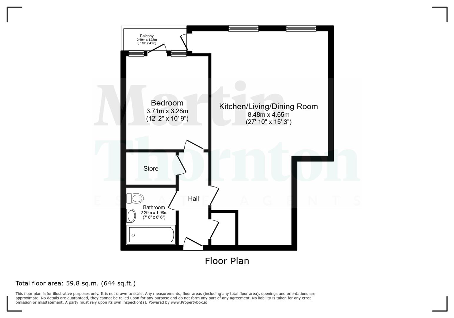 Stoney Lane, Huddersfield floorplan