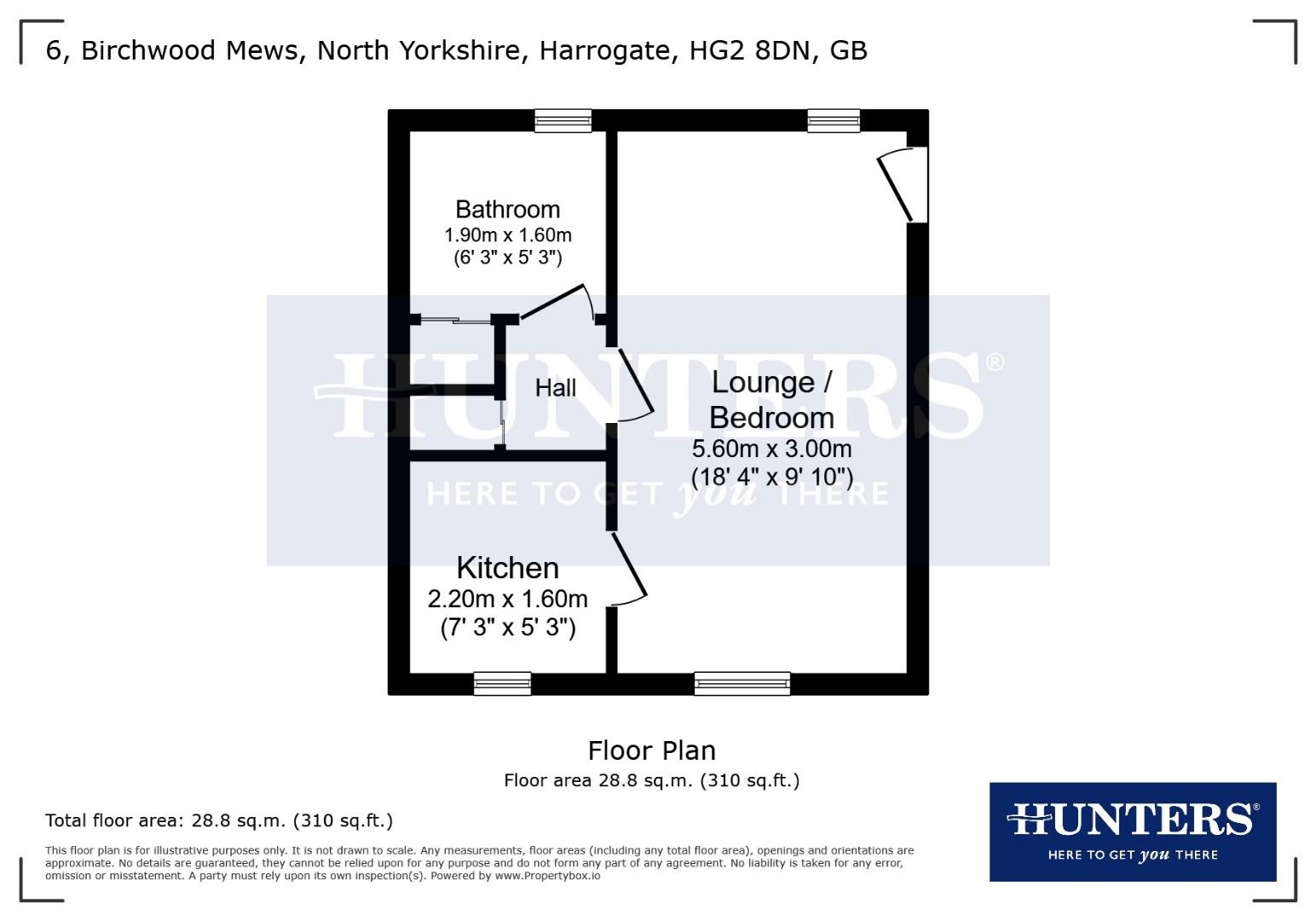 6, Birchwood Mews, North Yorkshire floorplan