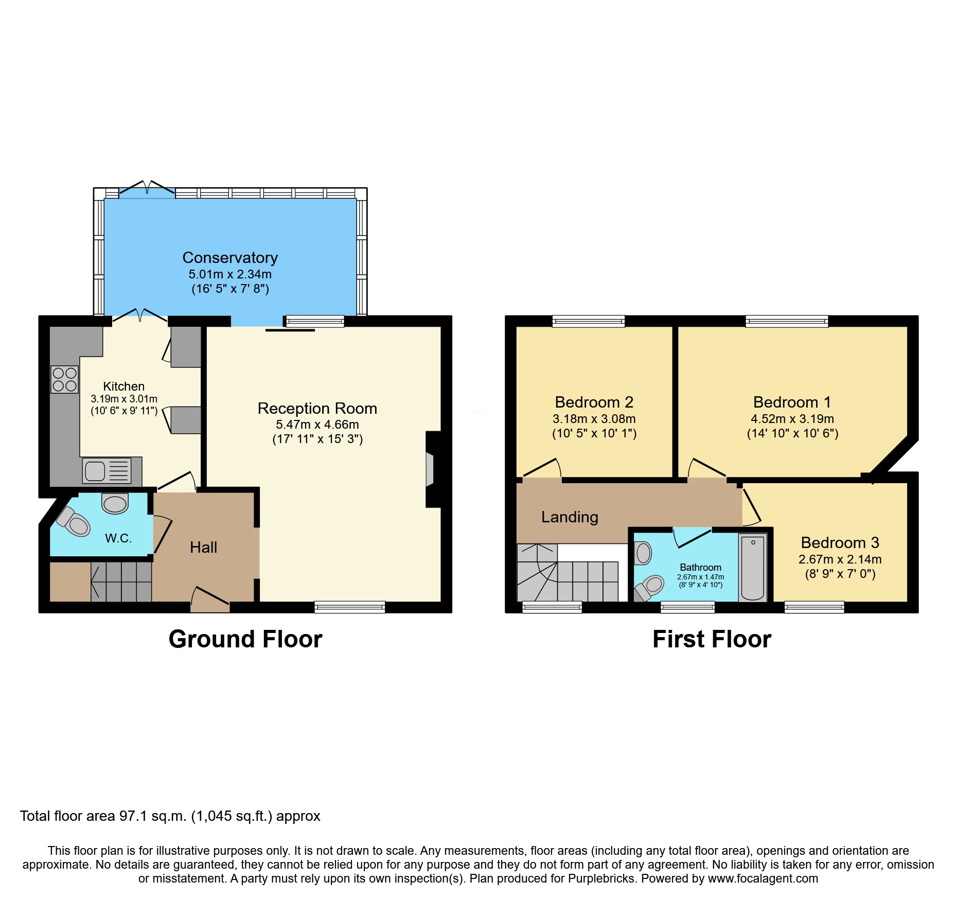 66, Aldervale Cottages, Crowborough floorplan