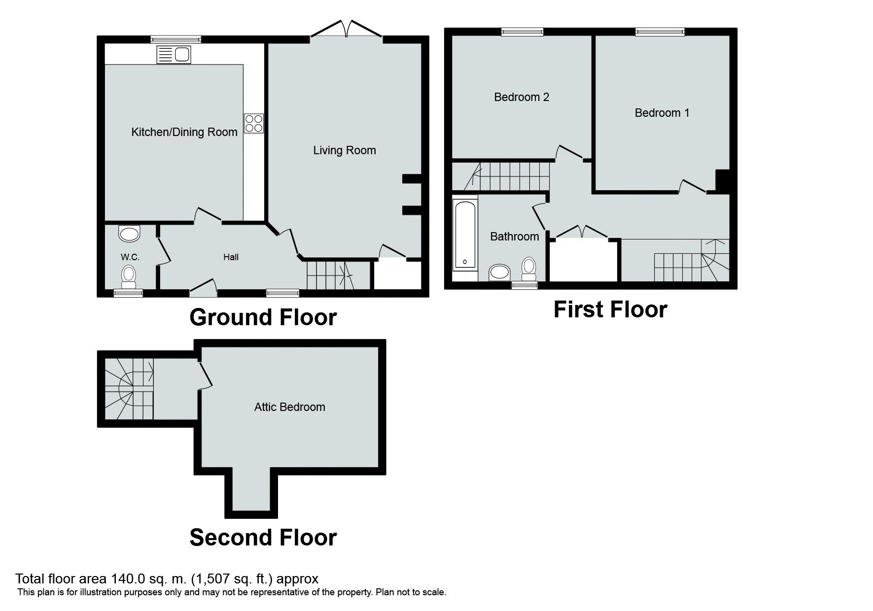 3 Bedrooms Terraced house for sale in Springwell Close, Bletchingdon, Kidlington OX5