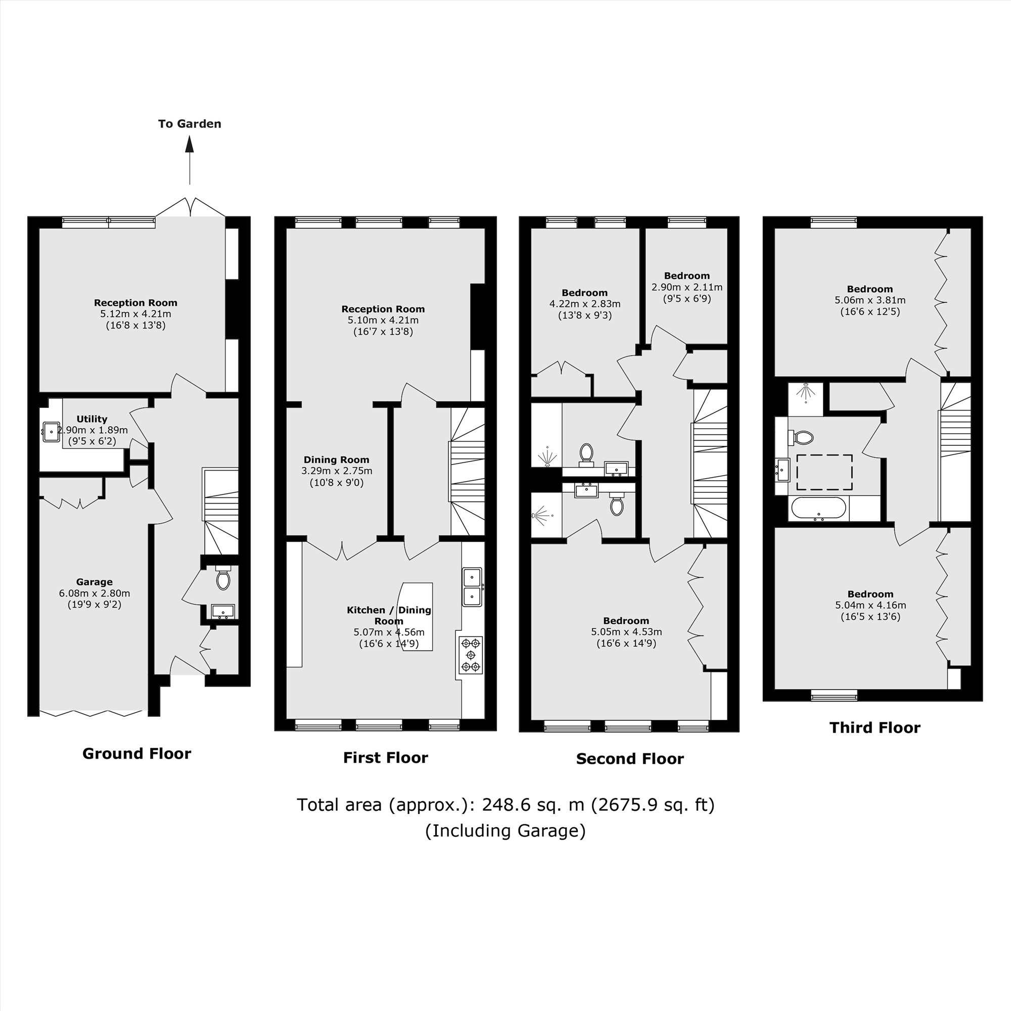 33, Langdon Park, Teddington floorplan