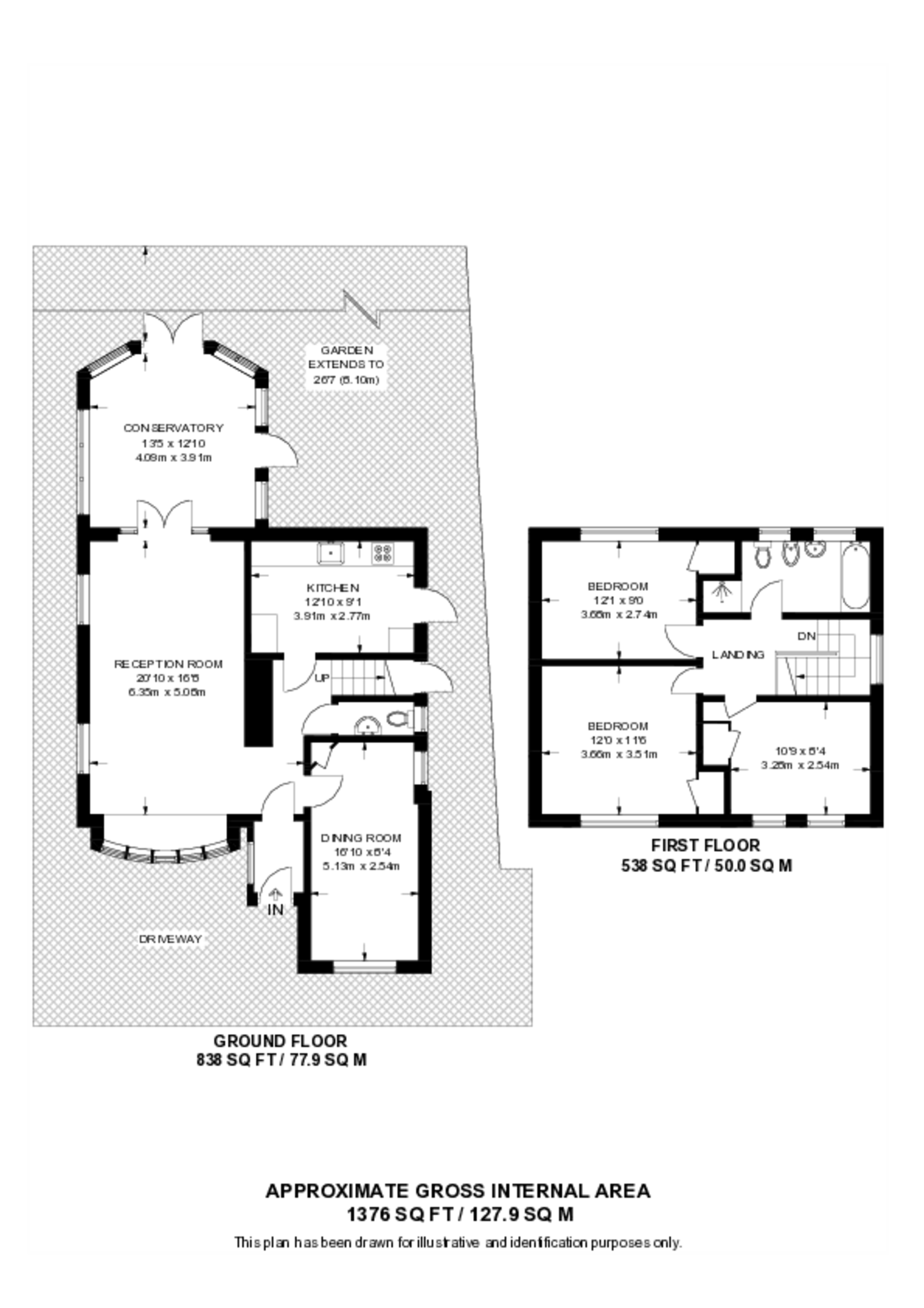 Cleveland Road, Worcester Park floorplan