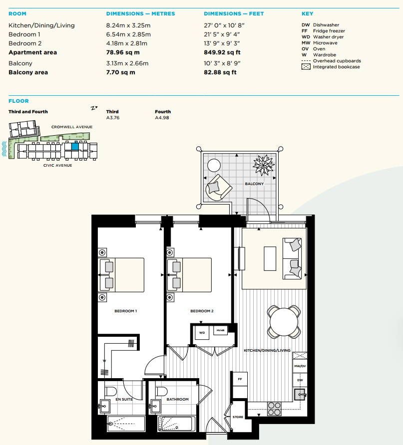 A498July17th, London floorplan