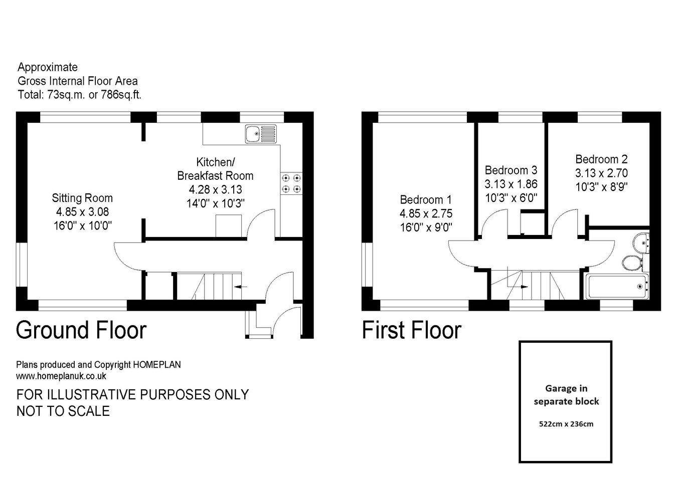 1 Buckland Court, Lower Buckland Road, Lymington floorplan