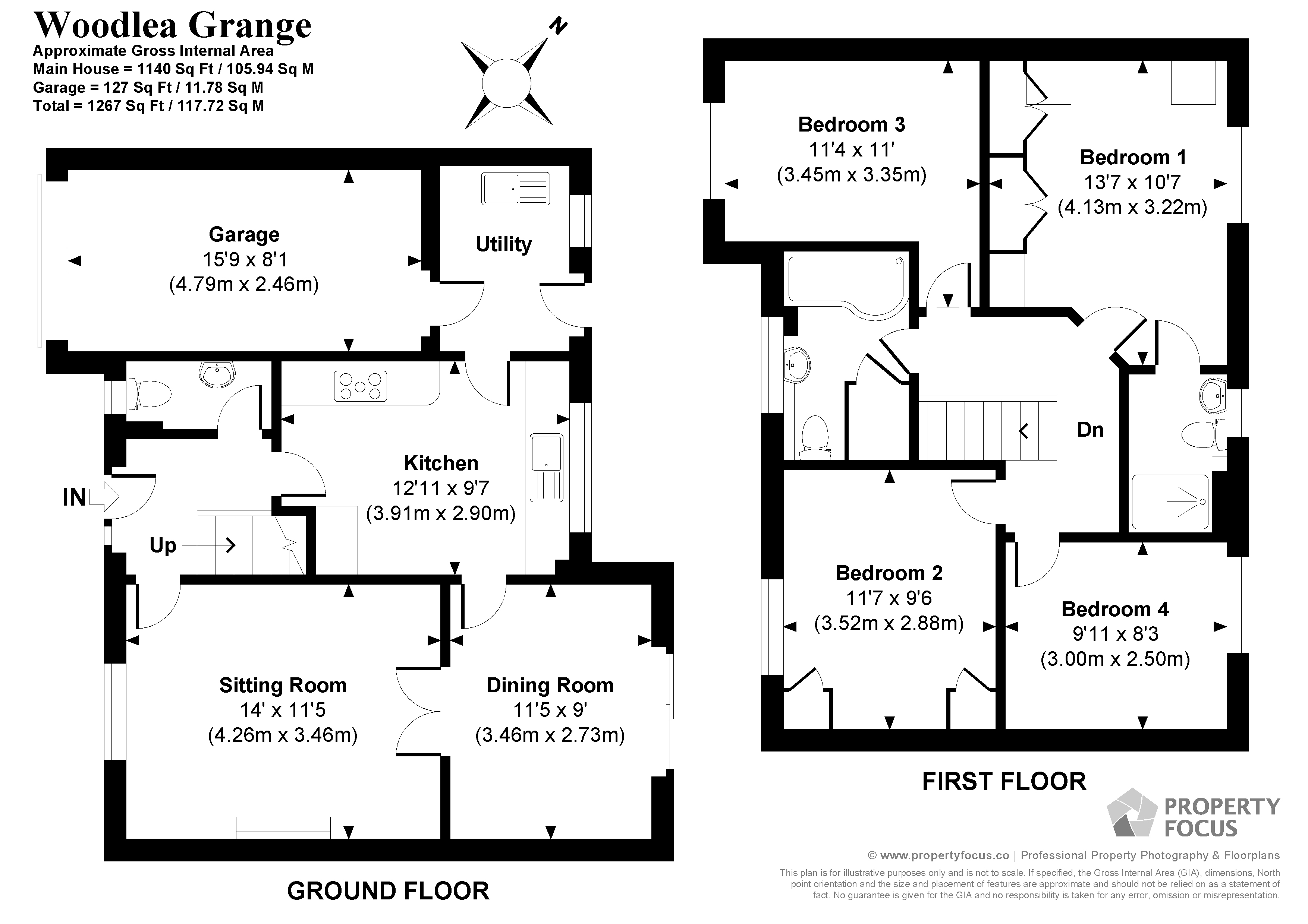 Woodlea Grange, Salisbury floorplan
