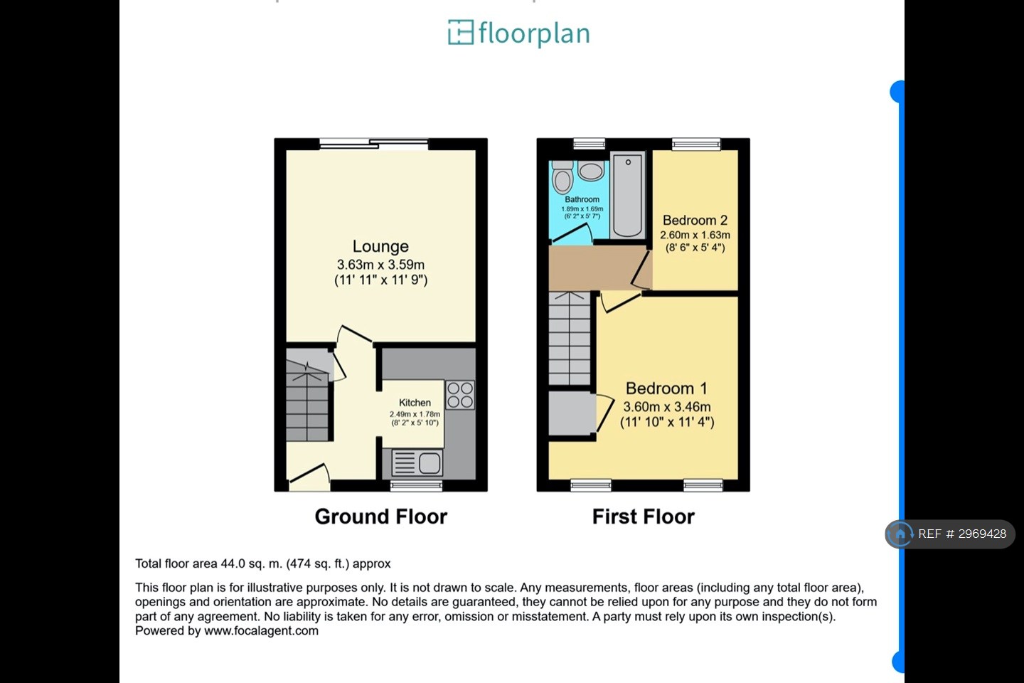 A Halbutt Street, Dagenham floorplan