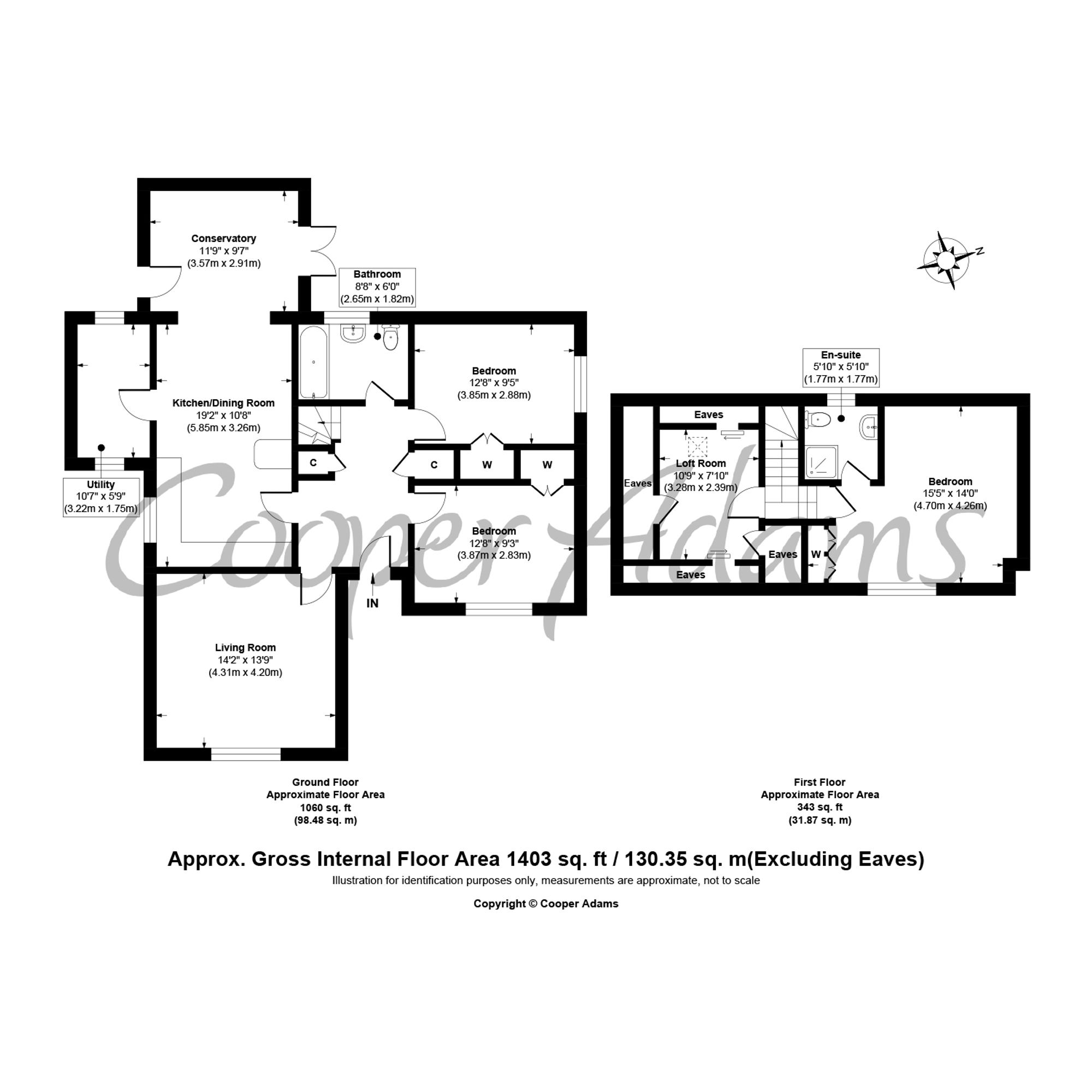 48 Mill Road Avenue, Littlehampton floorplan