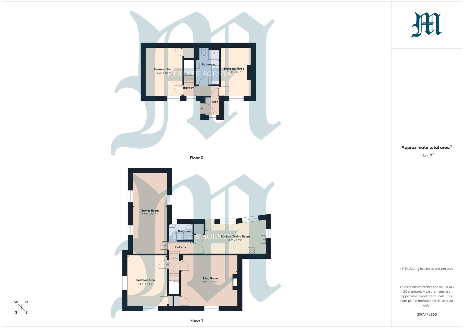 Tresillion, Rospletha, Penzance floorplan