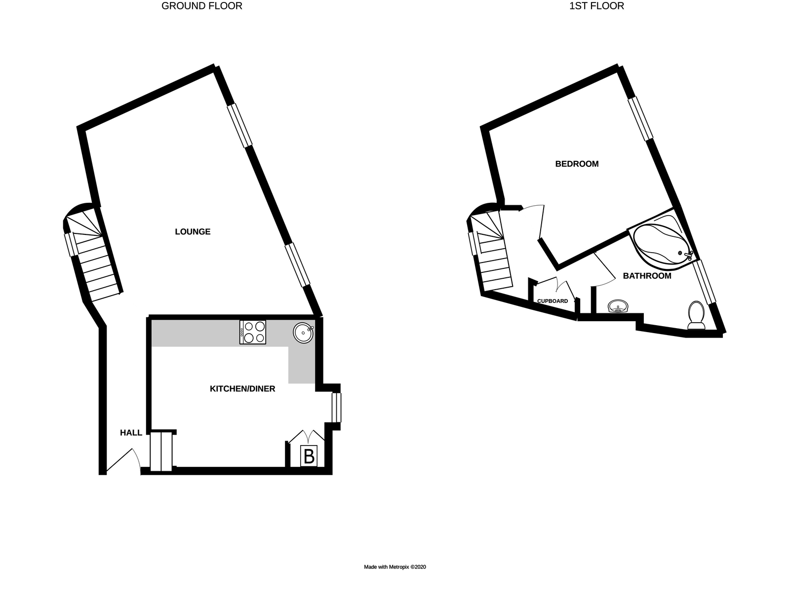 4,The Maisonette, 3 Hillcroft, Fore Street Hill, Budleigh Salterton floorplan