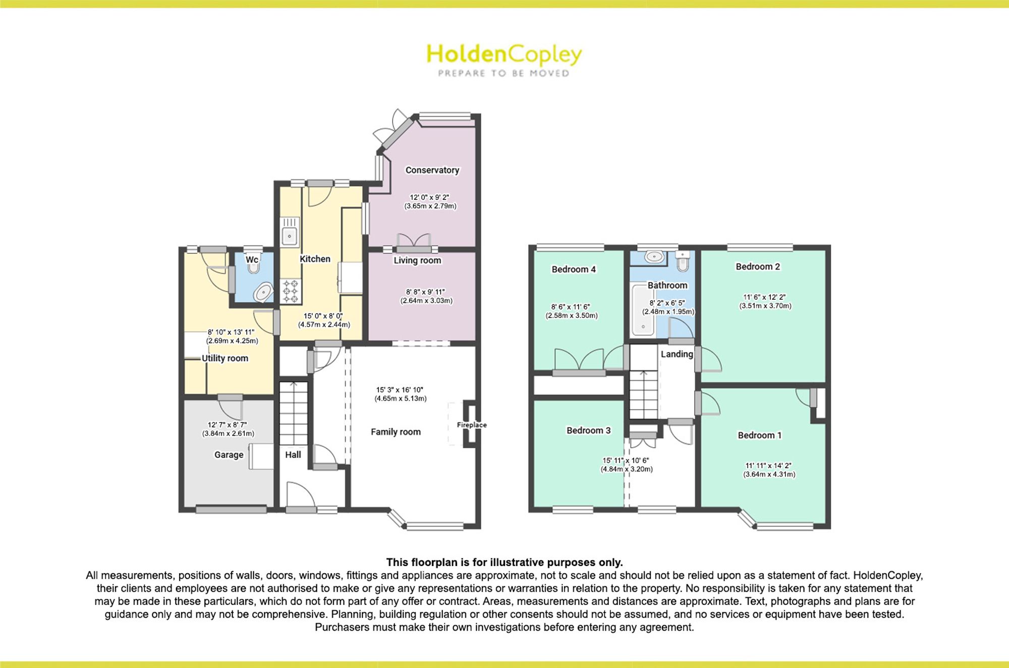 5 Bispham Drive, Nottingham floorplan