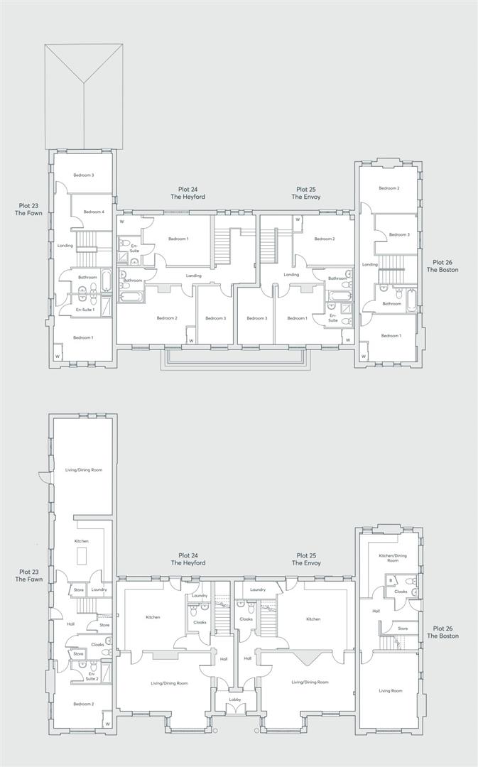 3 Bedrooms End terrace house for sale in Plot 26, The Boston, St. Andrew's Park, Uxbridge UB10