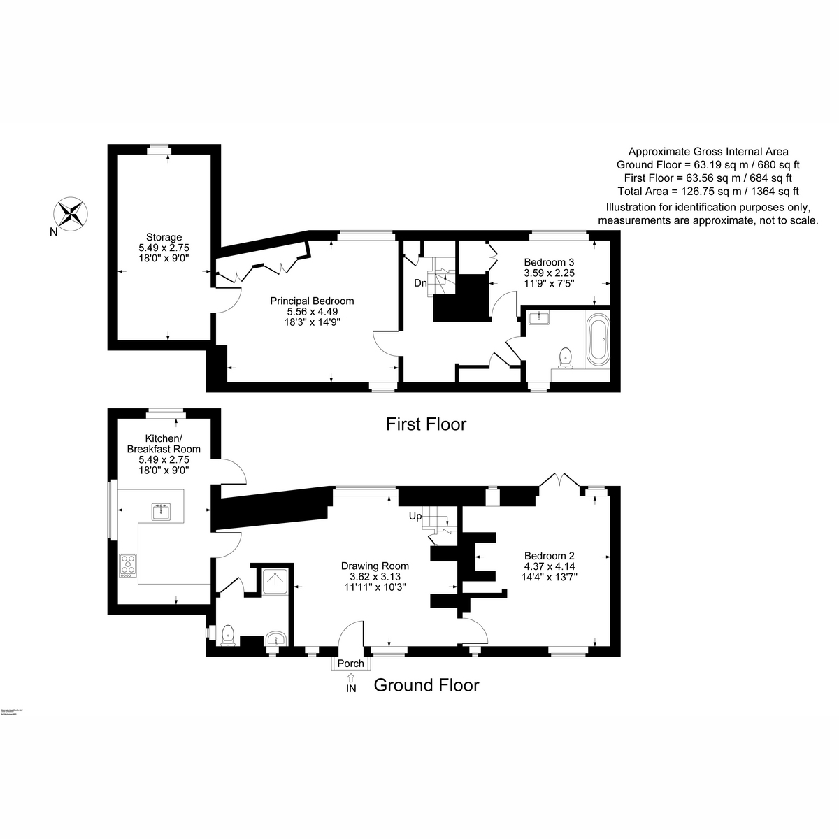 Lake View Cottage, 15, Castle Hill, Kenilworth floorplan