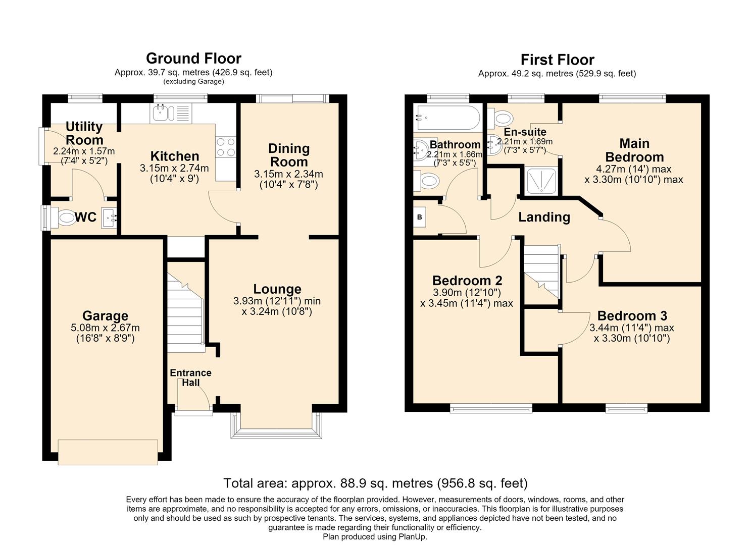 7, Bilberry Close, Attleborough floorplan
