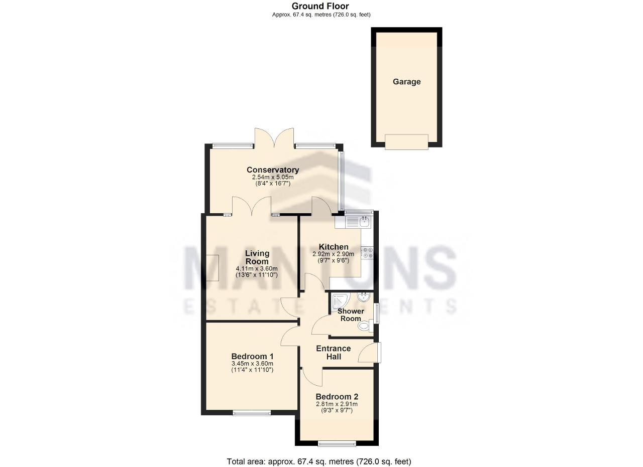 37, Vicarage Hill, Flitwick floorplan