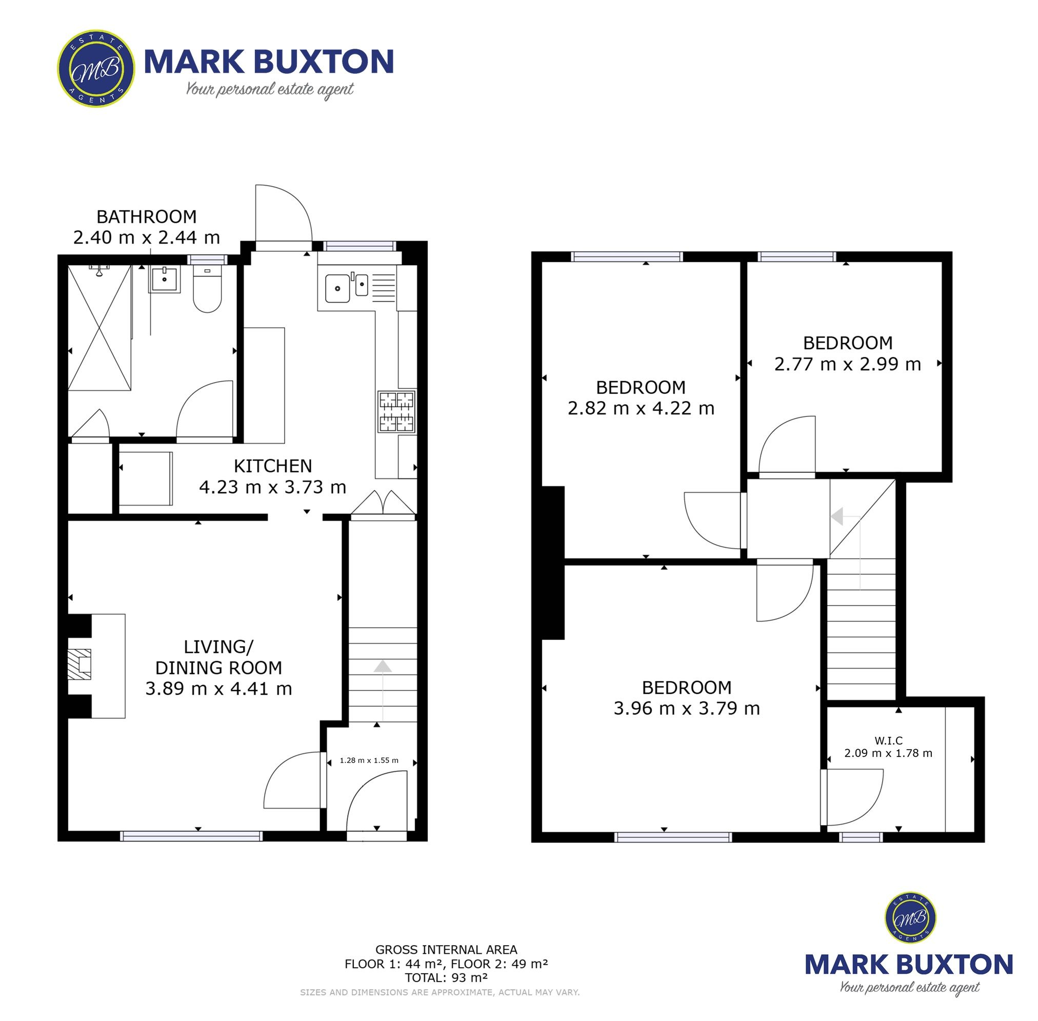 80 Vale View, Newcastle under Lyme floorplan