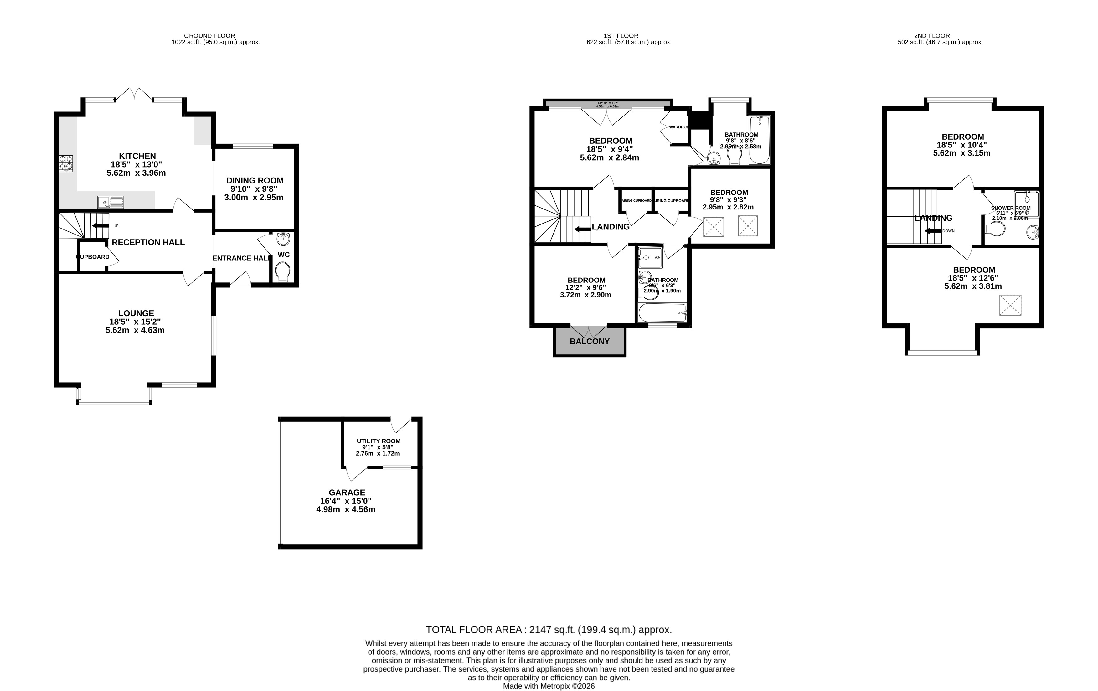 8, Oakfield, Nottingham floorplan