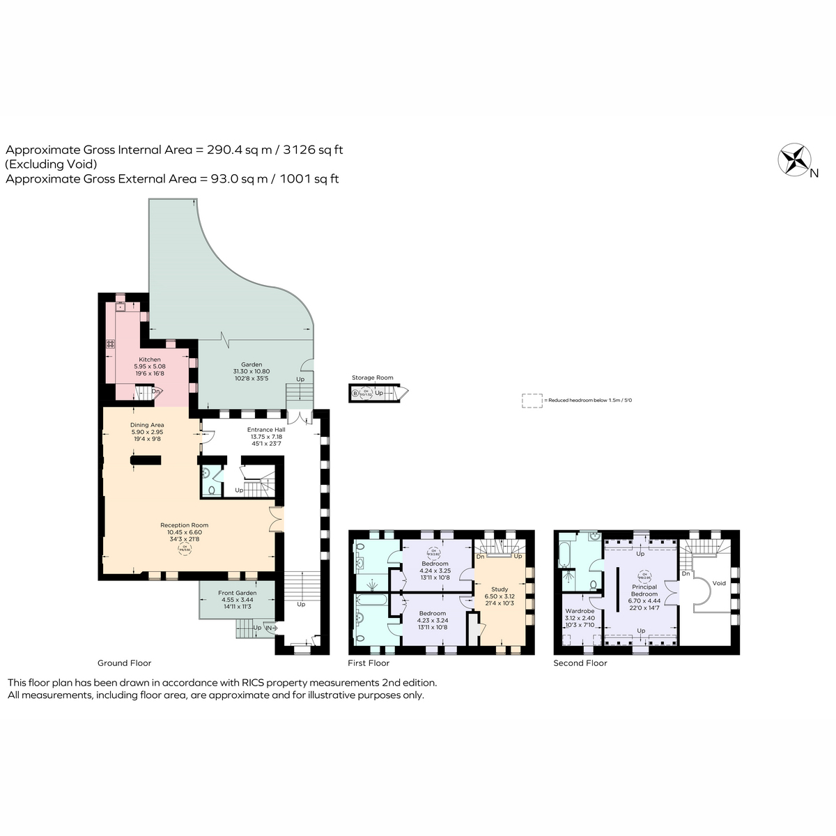 4 Kirkstall House, The Ridgeway, London floorplan