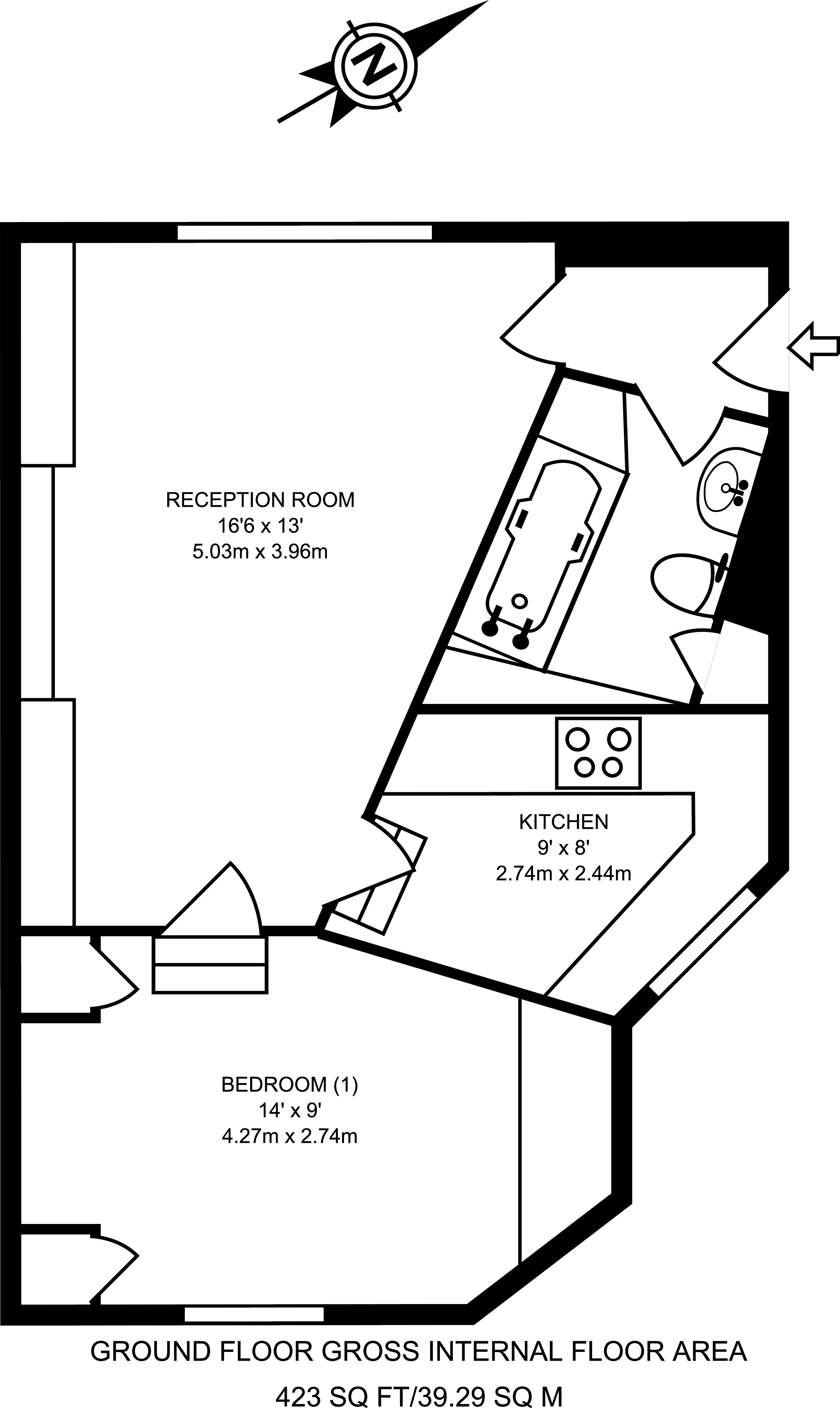 Kempsford Gardens, Earls Court floorplan