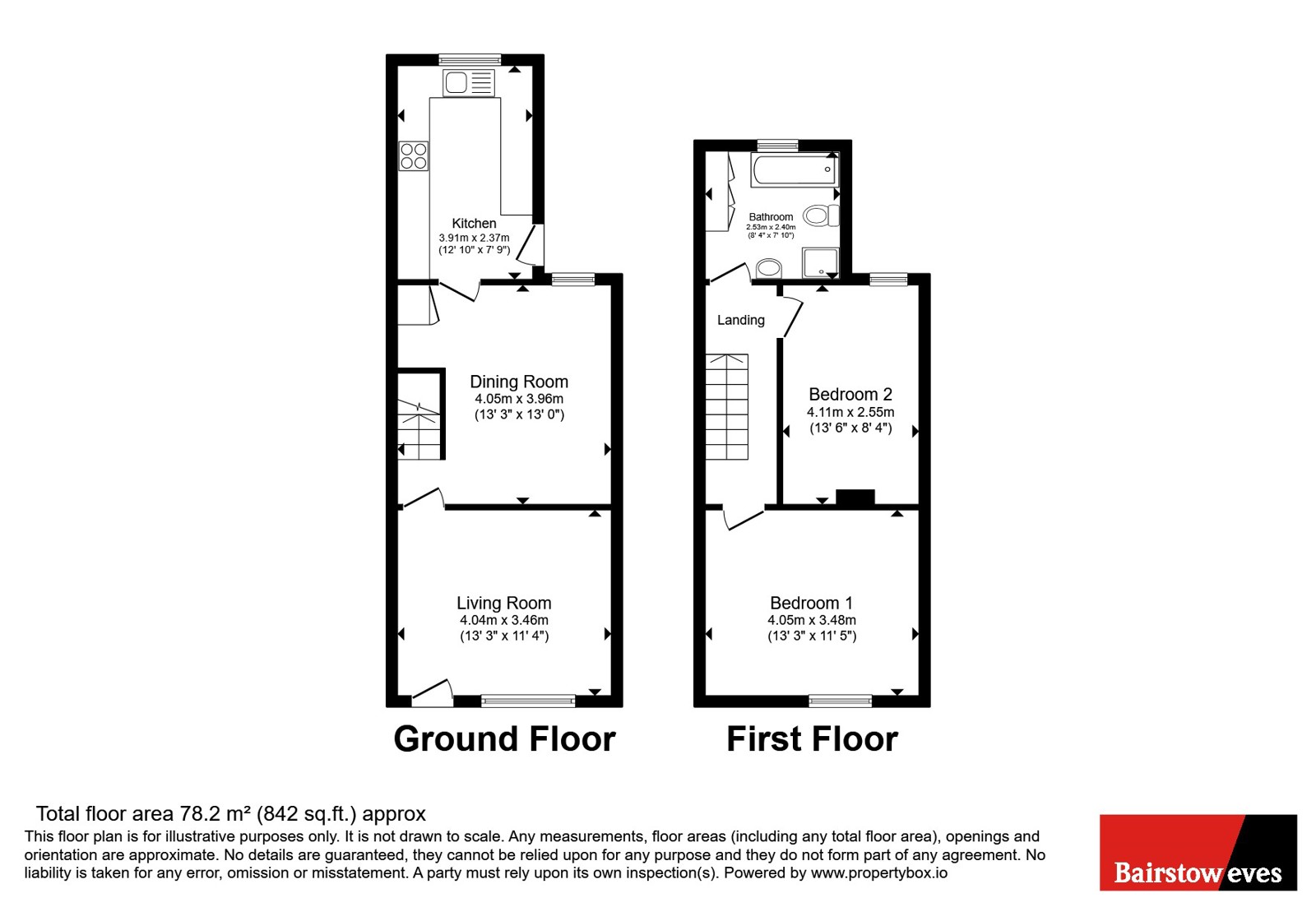 25, Church Road, Sudbury floorplan