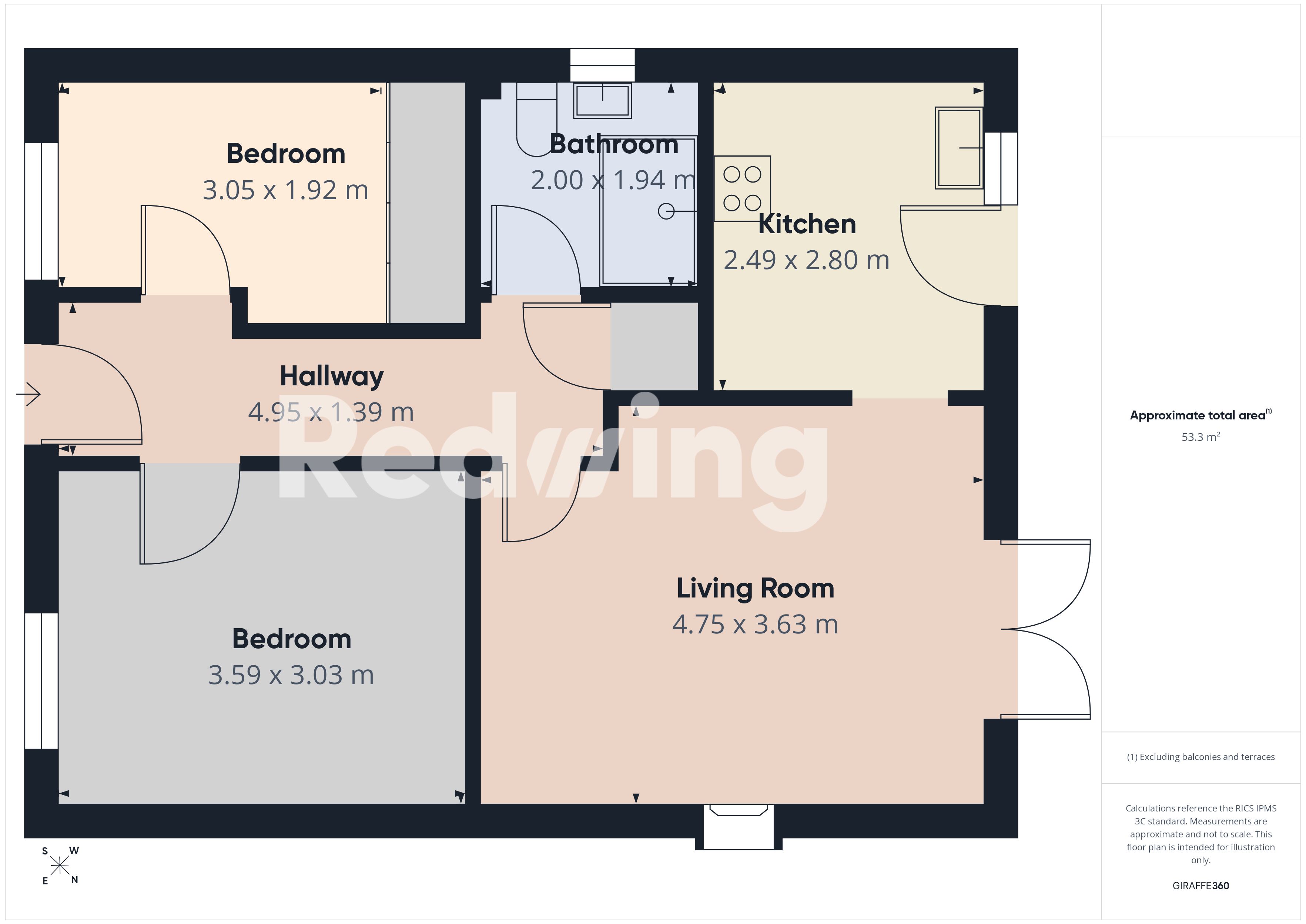 3, Gateside Close, Merseyside floorplan