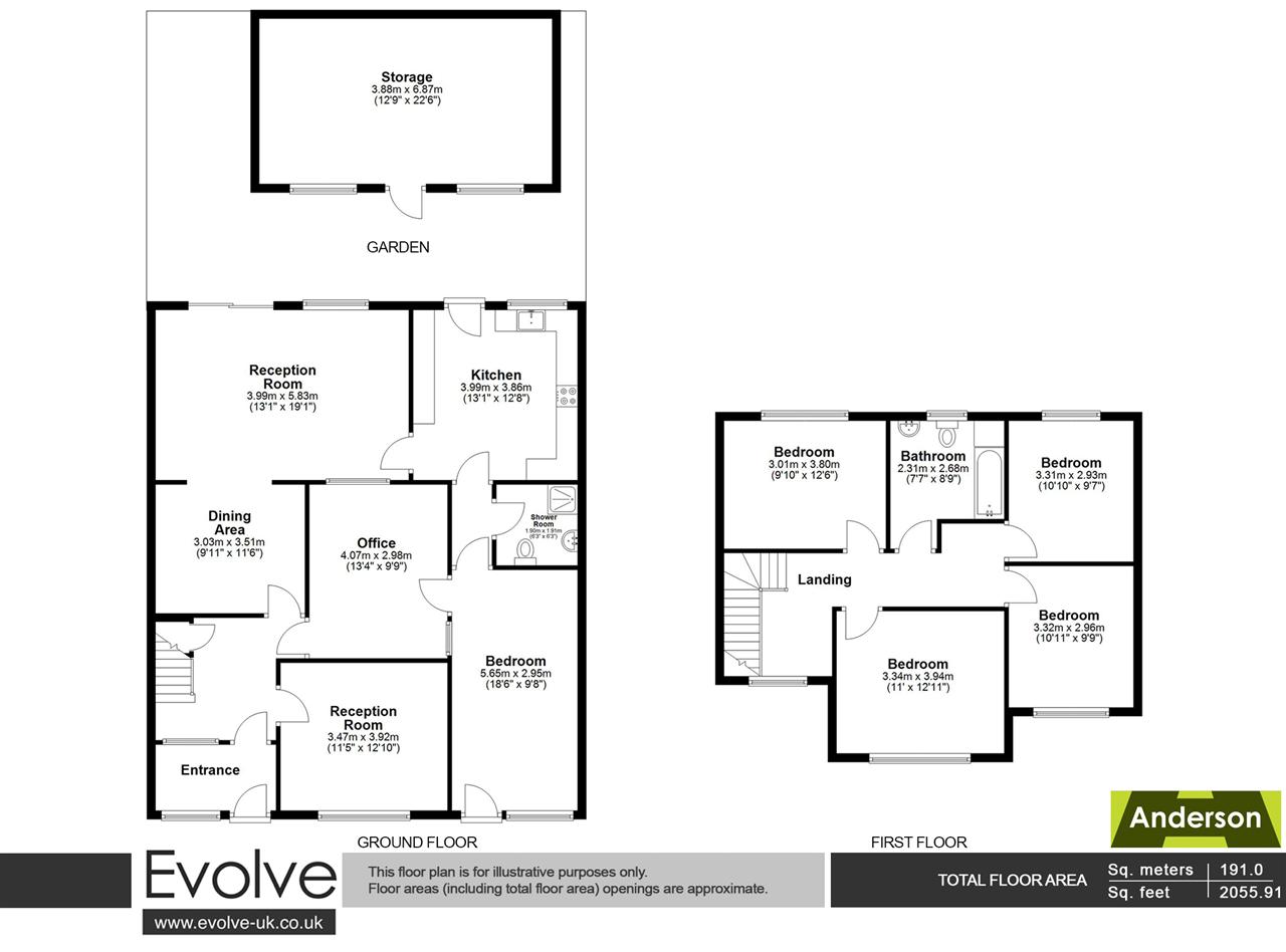 244, London Road, Slough floorplan