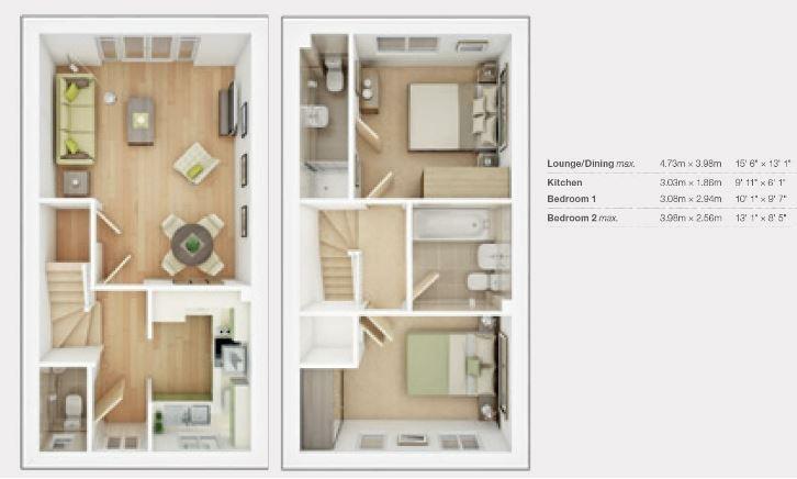 14, Marley Walk floorplan