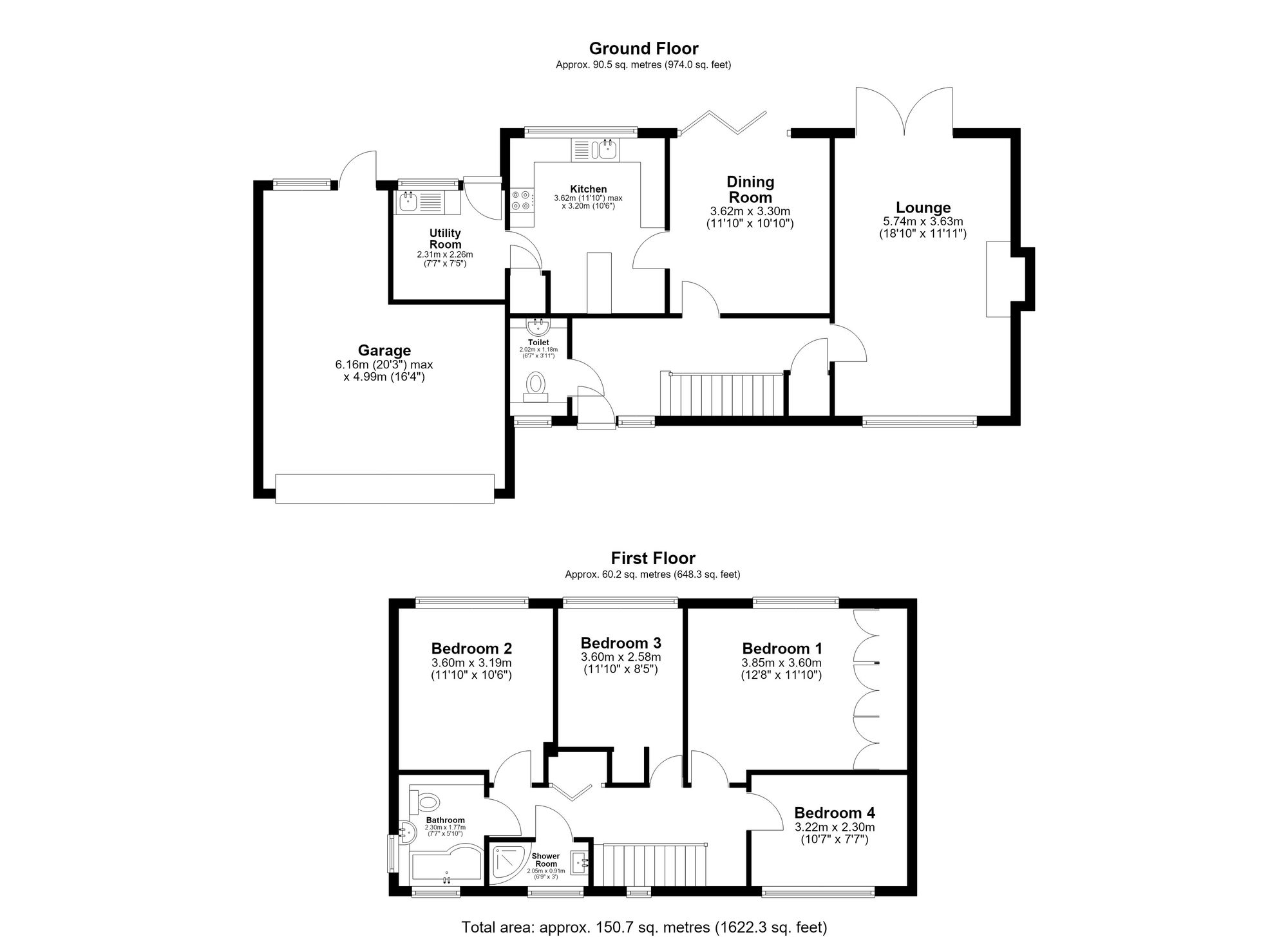 12 The Paddock, Cambridge floorplan