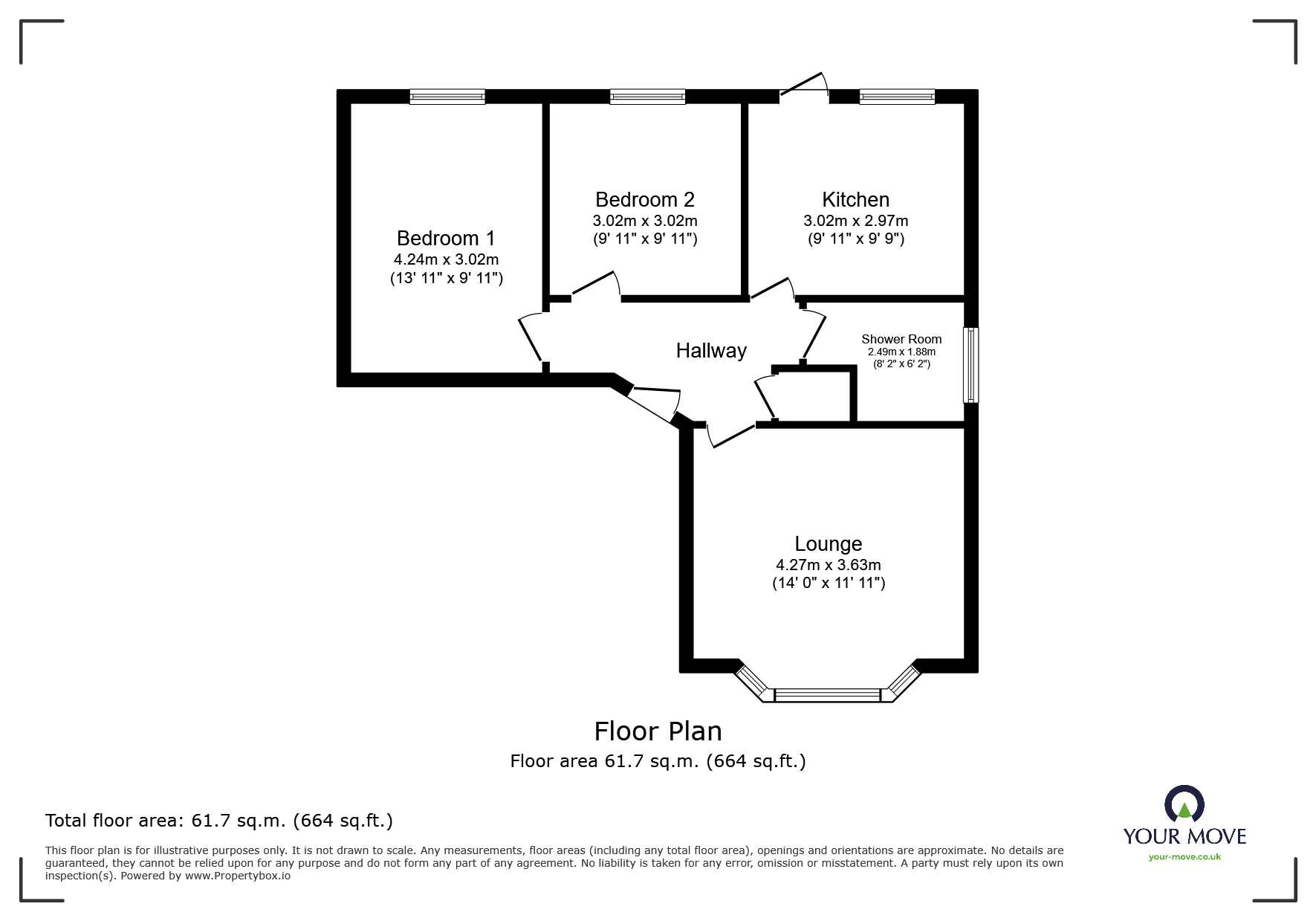 5, Zetland Close, Leicestershire floorplan