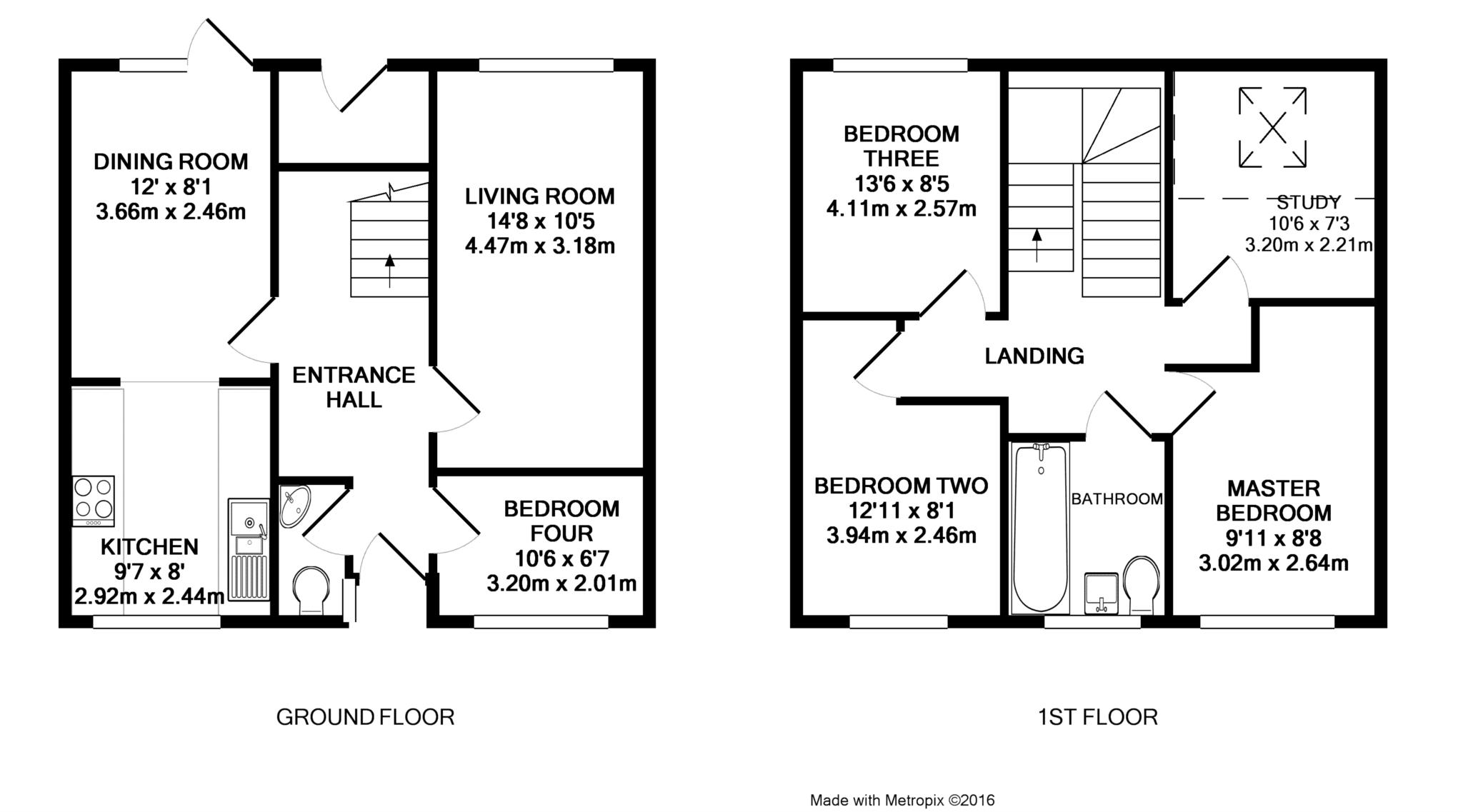 4 Bedrooms Terraced house for sale in Viking, Bracknell RG12