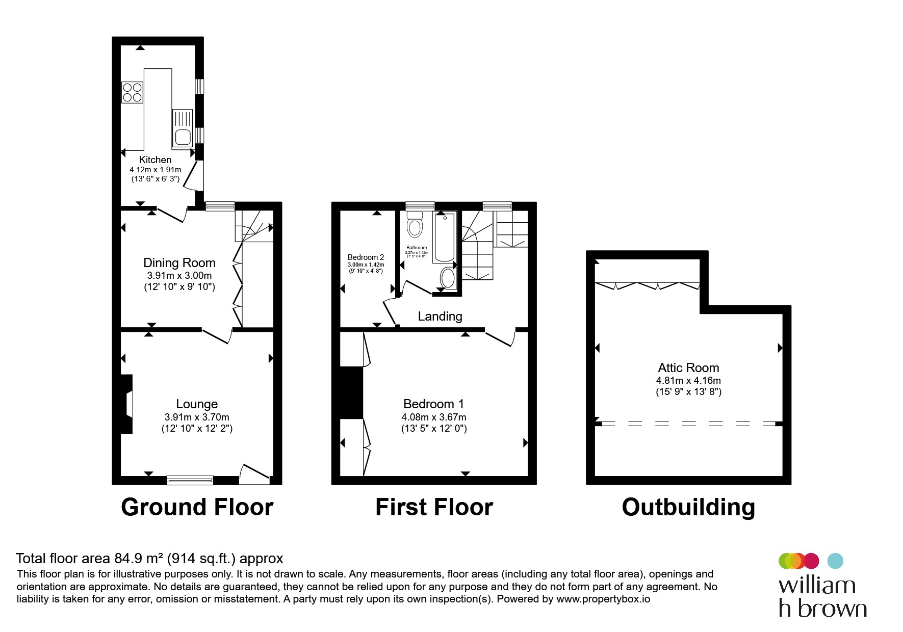 5, Musley Hill, Ware floorplan