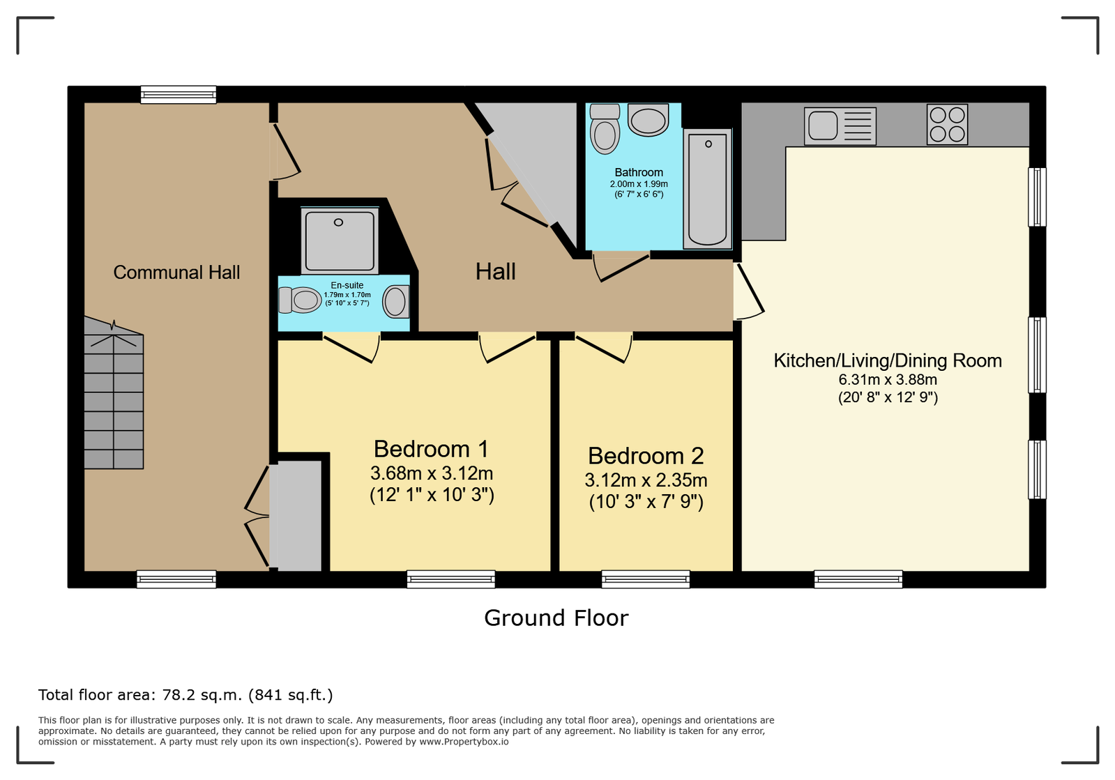 72, Station Road, Calne floorplan