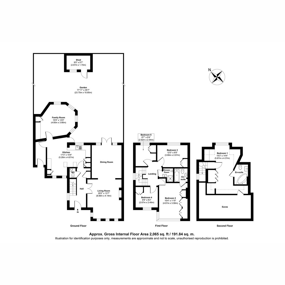 24, Coppice Walk, Whetstone floorplan